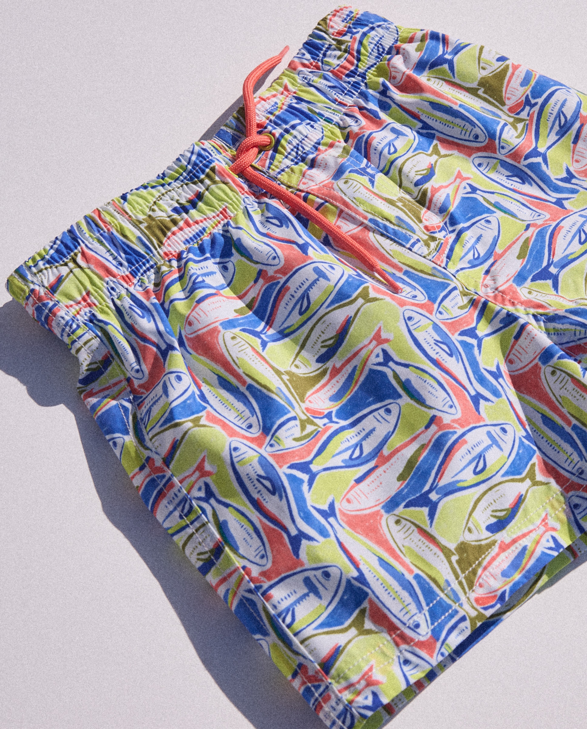 Bermudas às Cores com Peixes Abstratos Kids El Corte Inglés Multicolor-3