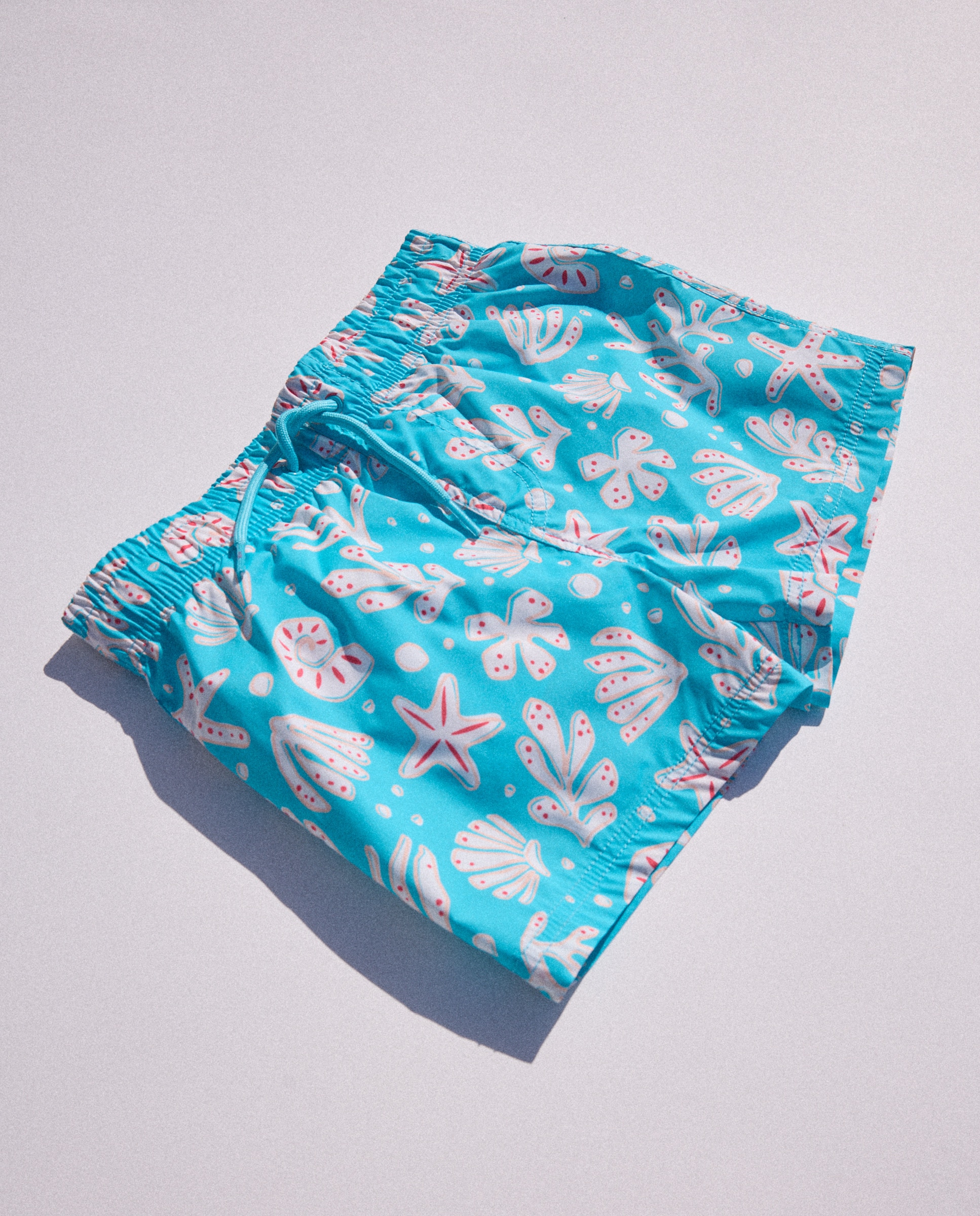 Bermudas às Cores com Conchas de Perfil Kids El Corte Inglés Verde-4