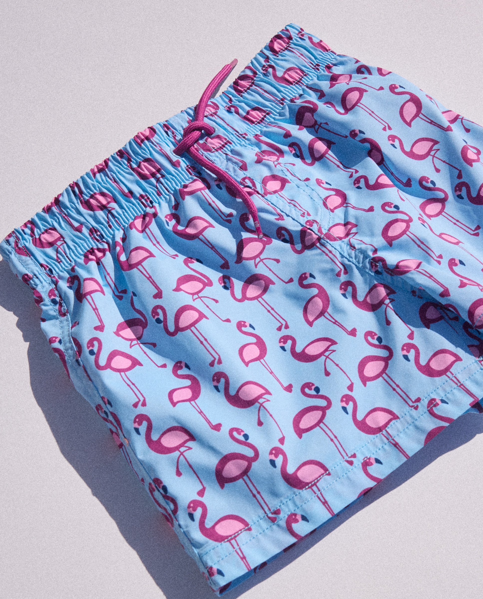 Bermudas às Cores com Flamingos Kids El Corte Inglés Verde-4
