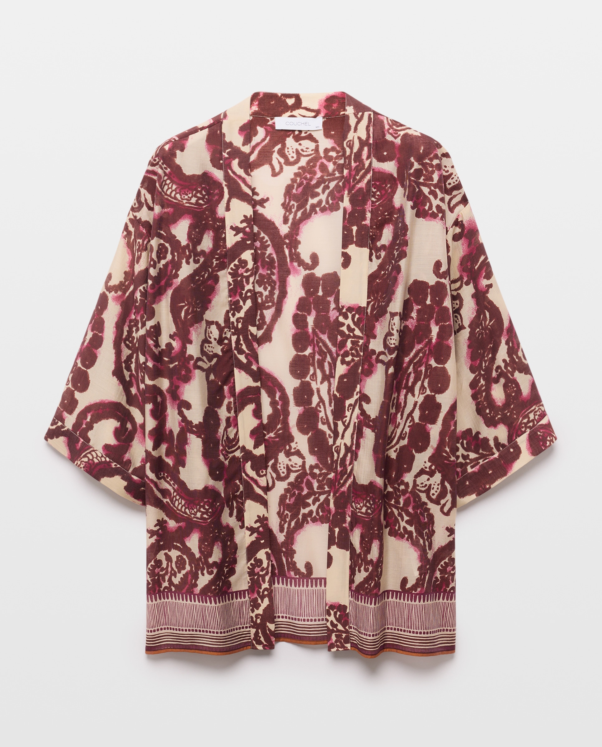 Kimono Estampado Rosa-4