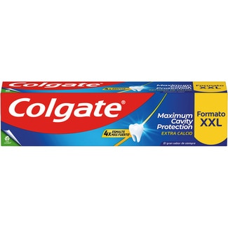 pasta de dientes Maximum Cavity Protection extra calcio XXL tubo 100 ml - Colgate