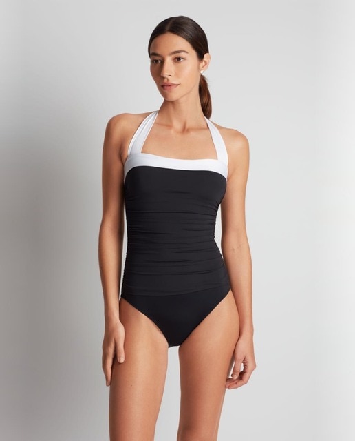 Imagem 0 de Fato de banho bandeau bicolor