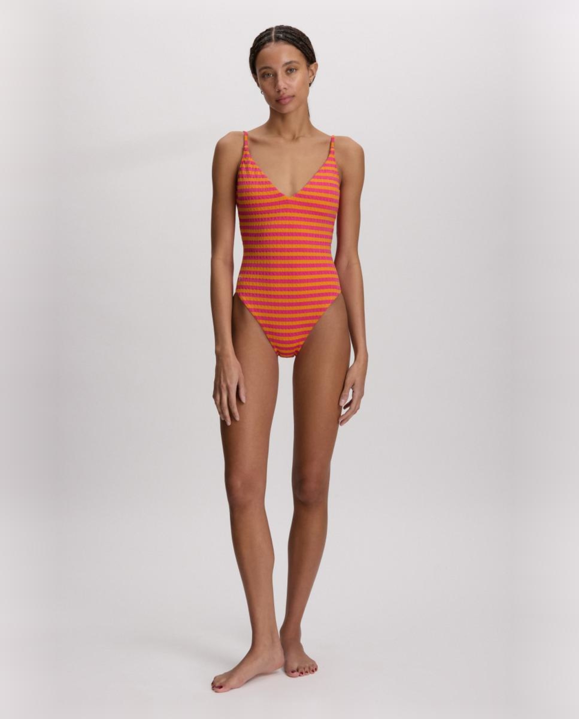 Imagem 0 de Fato de banho com decote em bico