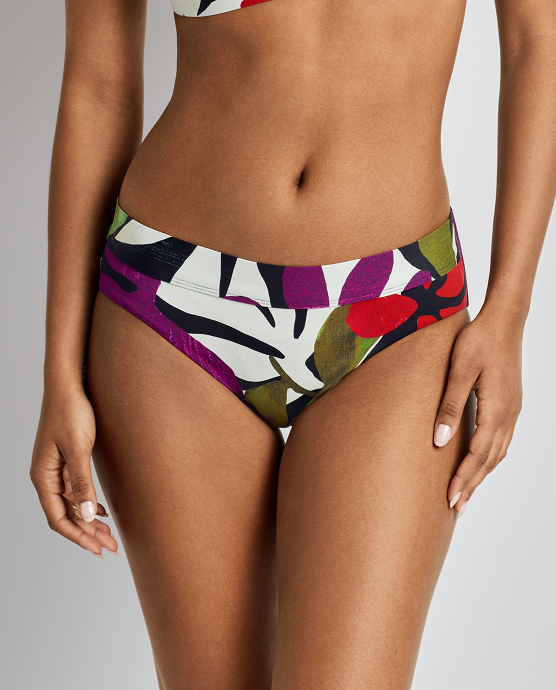 Imagem 0 de Cueca de Biquíni Clássica com Estampado Floral