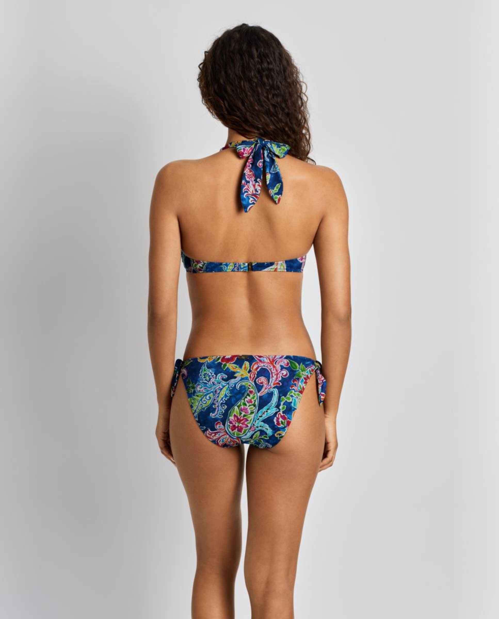 Cueca com Laço Estampada Multicolor-2