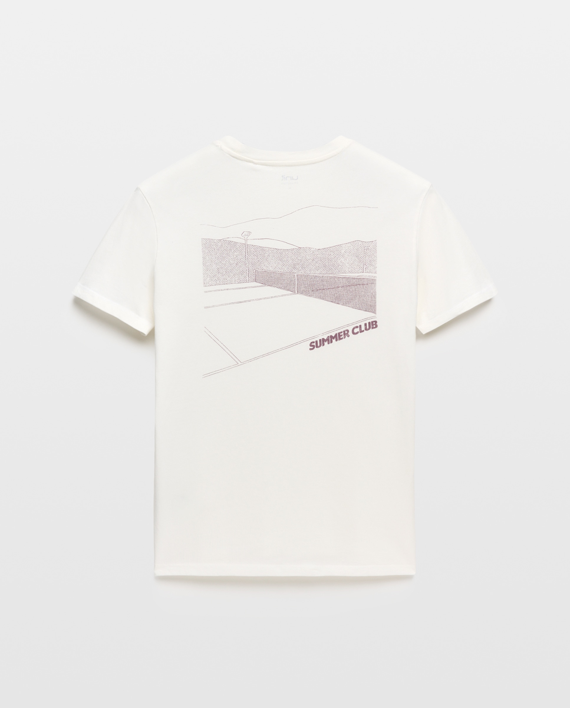 Camiseta de hombre manga corta Summer club Blanco-5