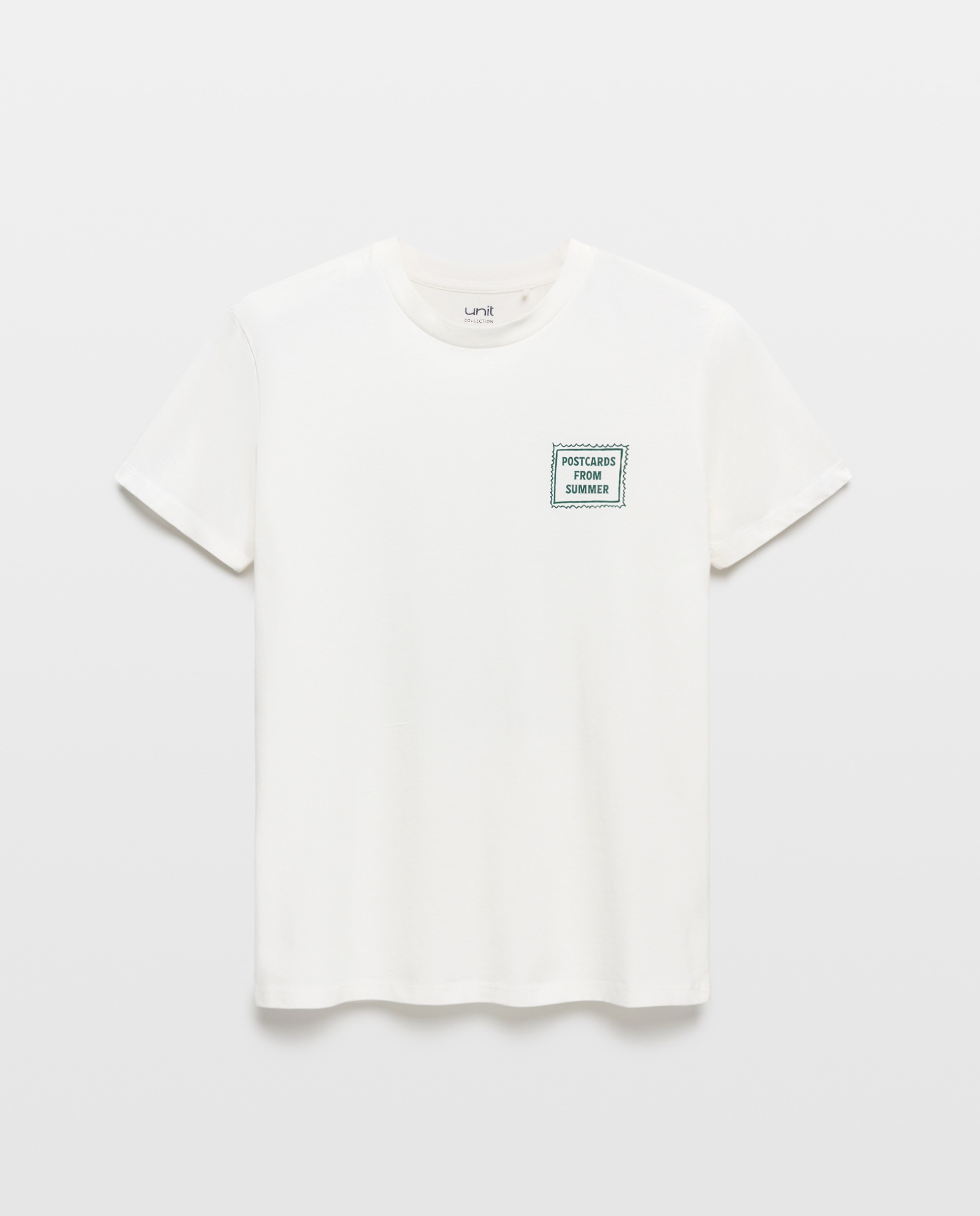 Camiseta de hombre manga corta Postcards from summer Blanco-4