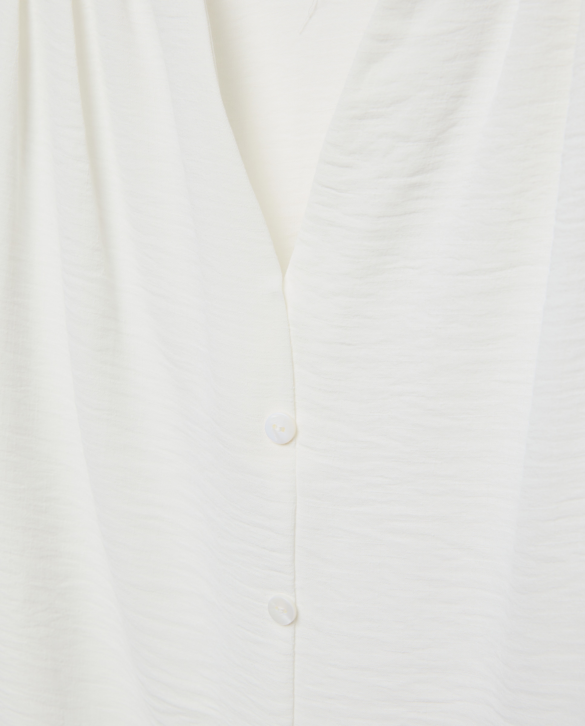 Blusa Lisa com Manga 3/4 Natural-5
