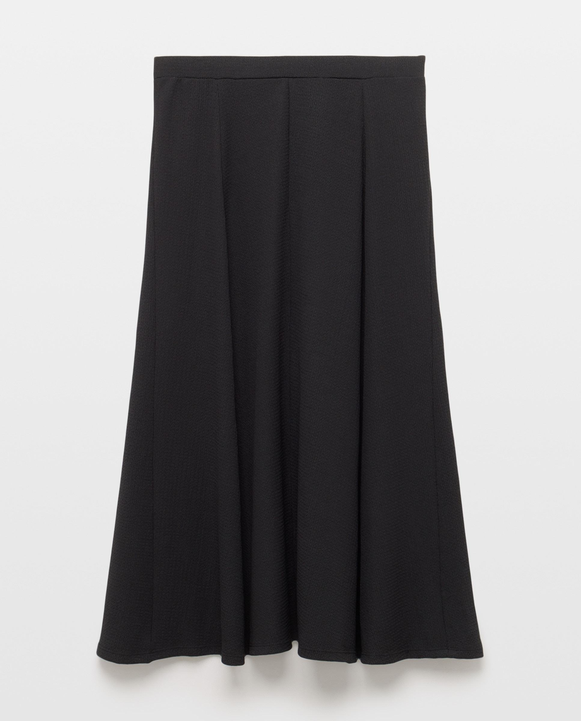 Saia Midi Simétrica Preto-4