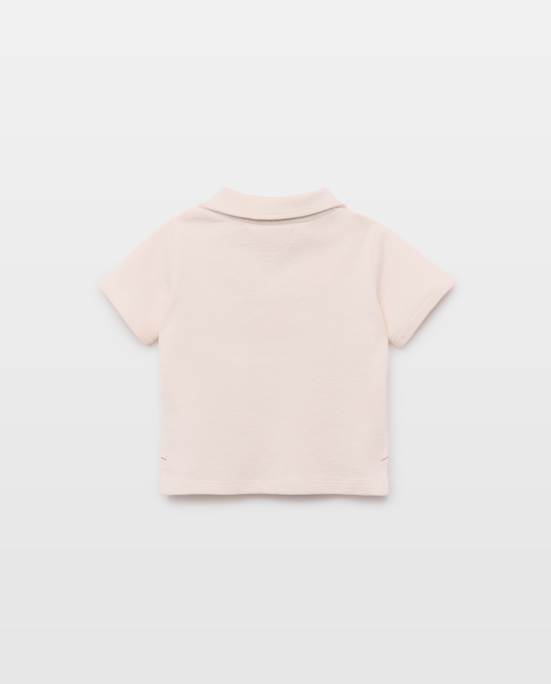 Polo para bebé de manga corta y rizo - Baby El Corte Inglés - 120 Crudo 120 Crudo-2