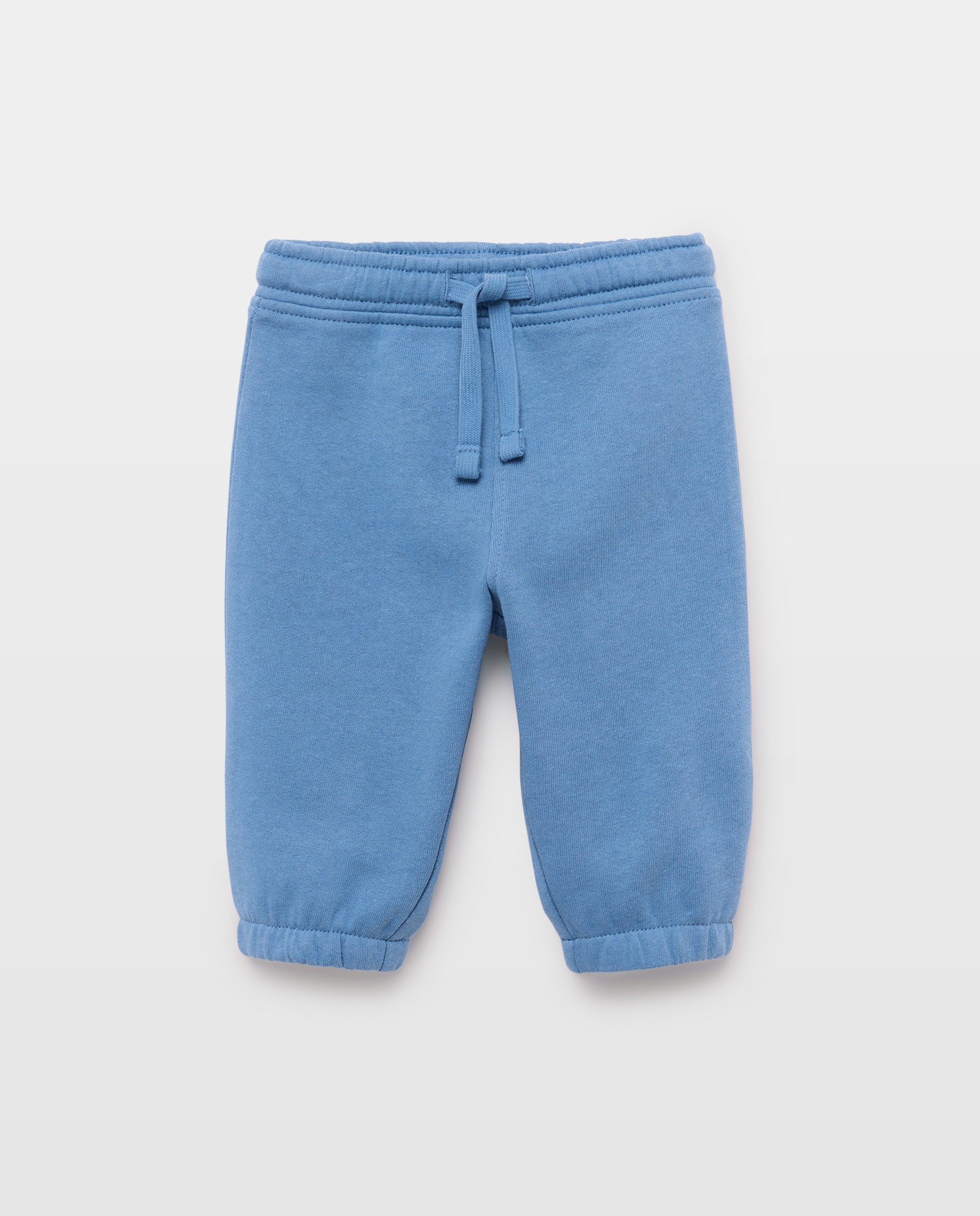 Conjunto Comprido de 2 Peças de Bebé com Sweatshirt Fechada e Calças de Felpa Baby El Corte Inglés 400 Azul-3