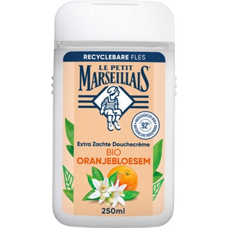 gel de baño hidratante y nutritivo con flor de naranja Bio frasco 250 ml - Le Petit Marseillais