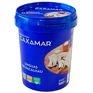 Bacalhau Línguas em Salmoura embalagem 500 g - Caxamar