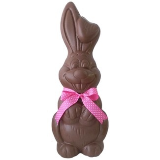 Coelho de Chocolate de Leite embalagem 1,5 g - Doce Contradição
