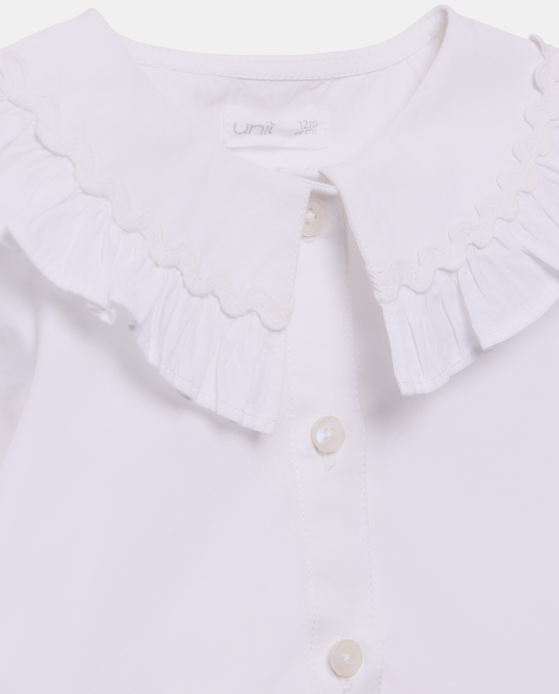 Blusa bebé niña Blanco-3