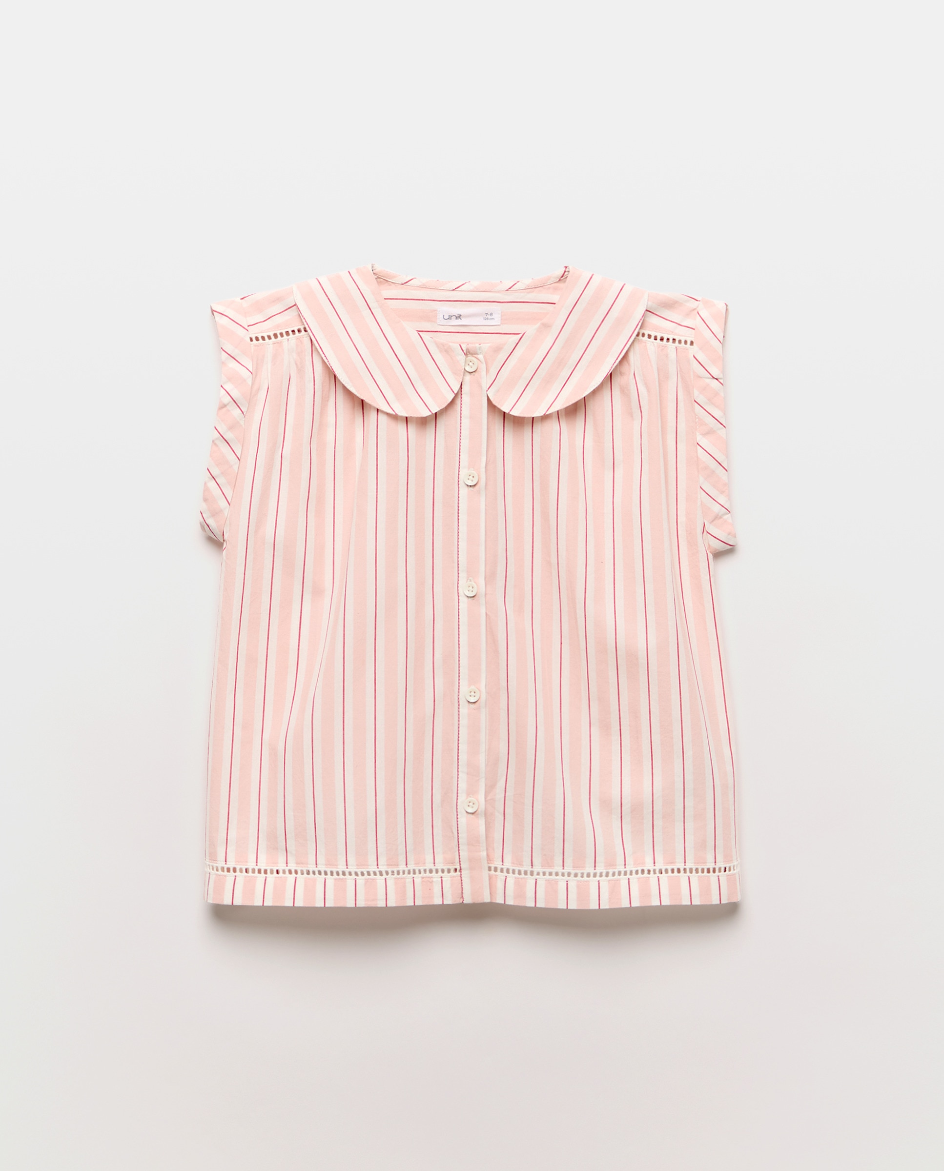 Imagen 0 de Blusa niña cuello frill