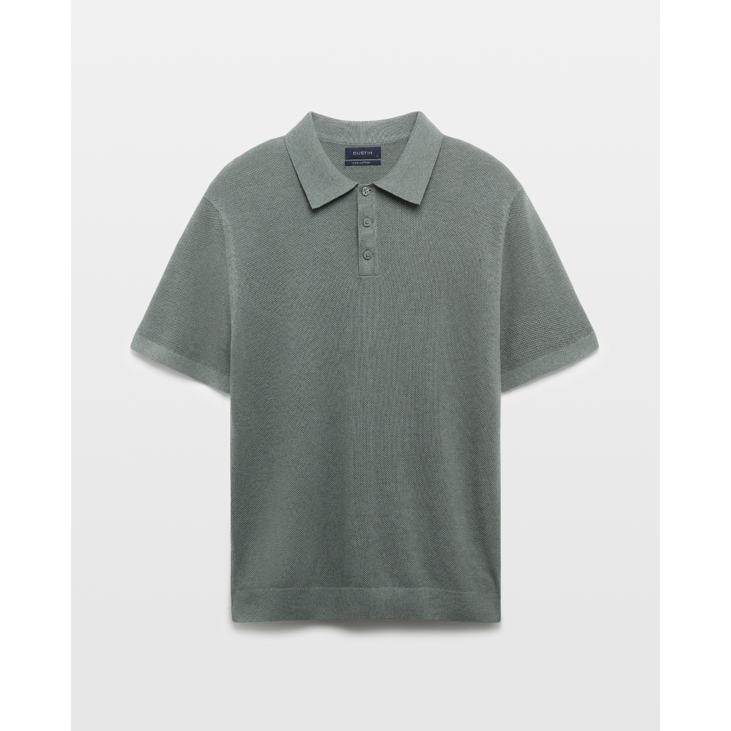 Imagen 0 de Sueter cuello polo manga corta estructura hombre Beige