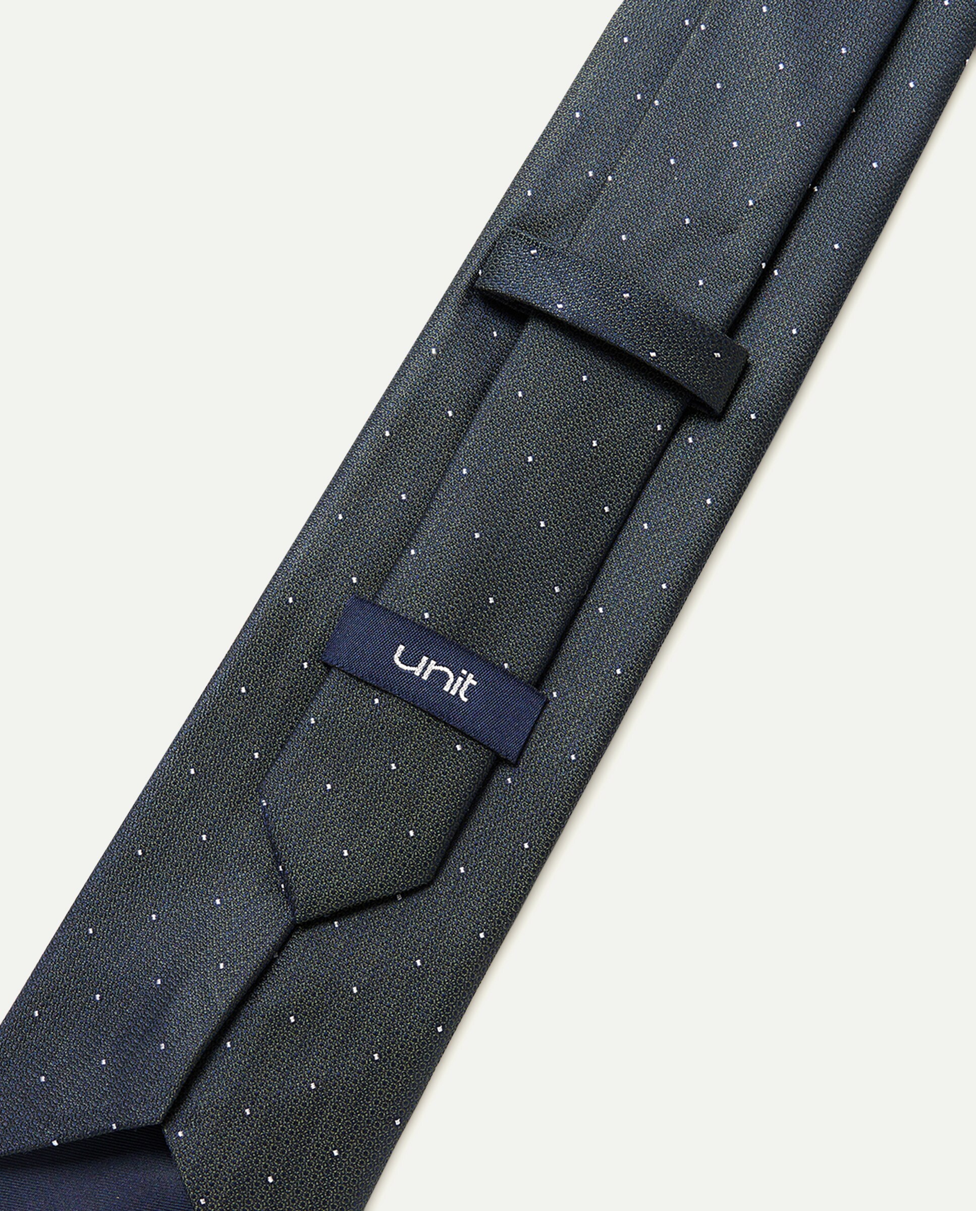 Corbata hombre 100% seda 500 VERDE-3