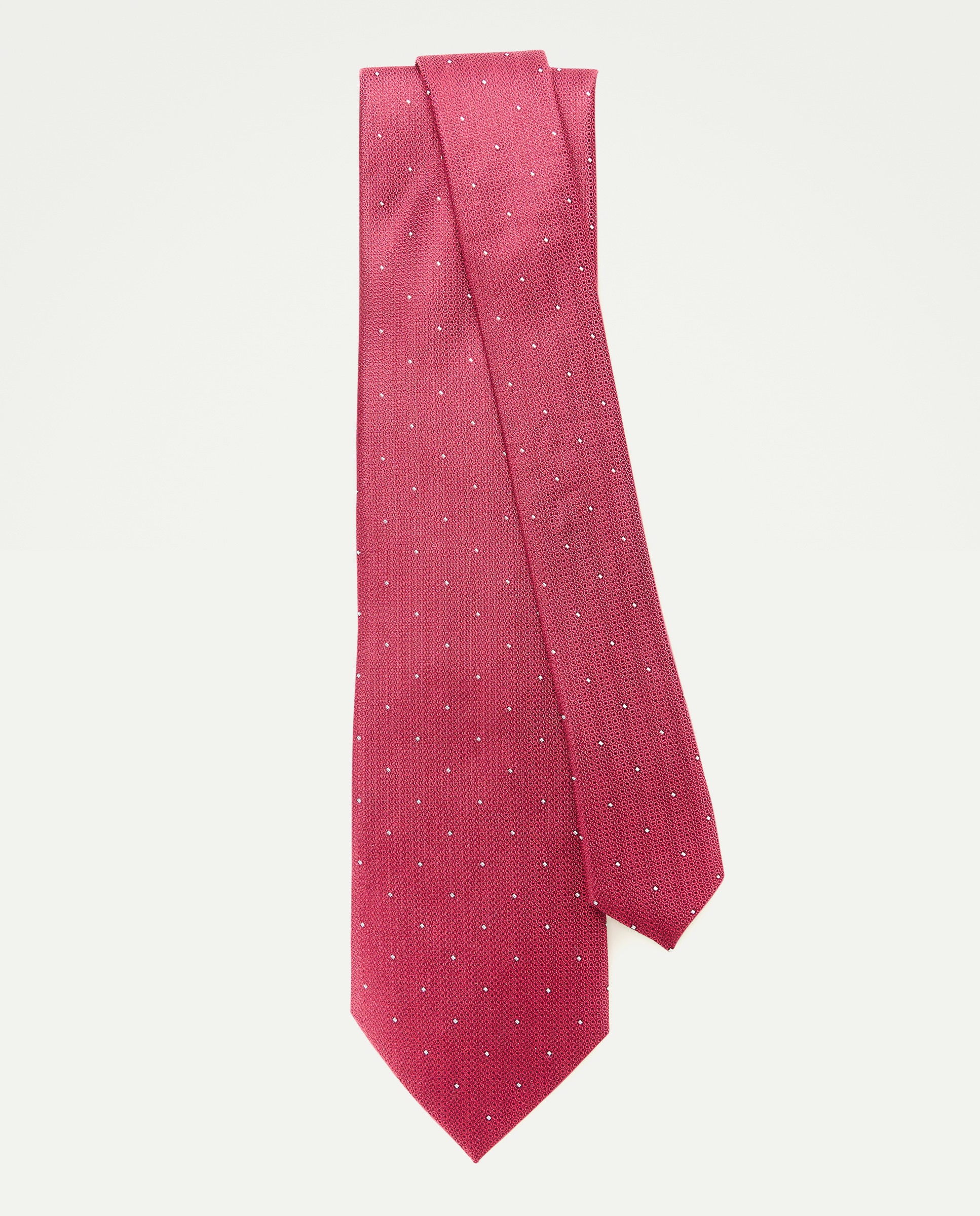Corbata hombre 100% seda 290 Burdeos-2
