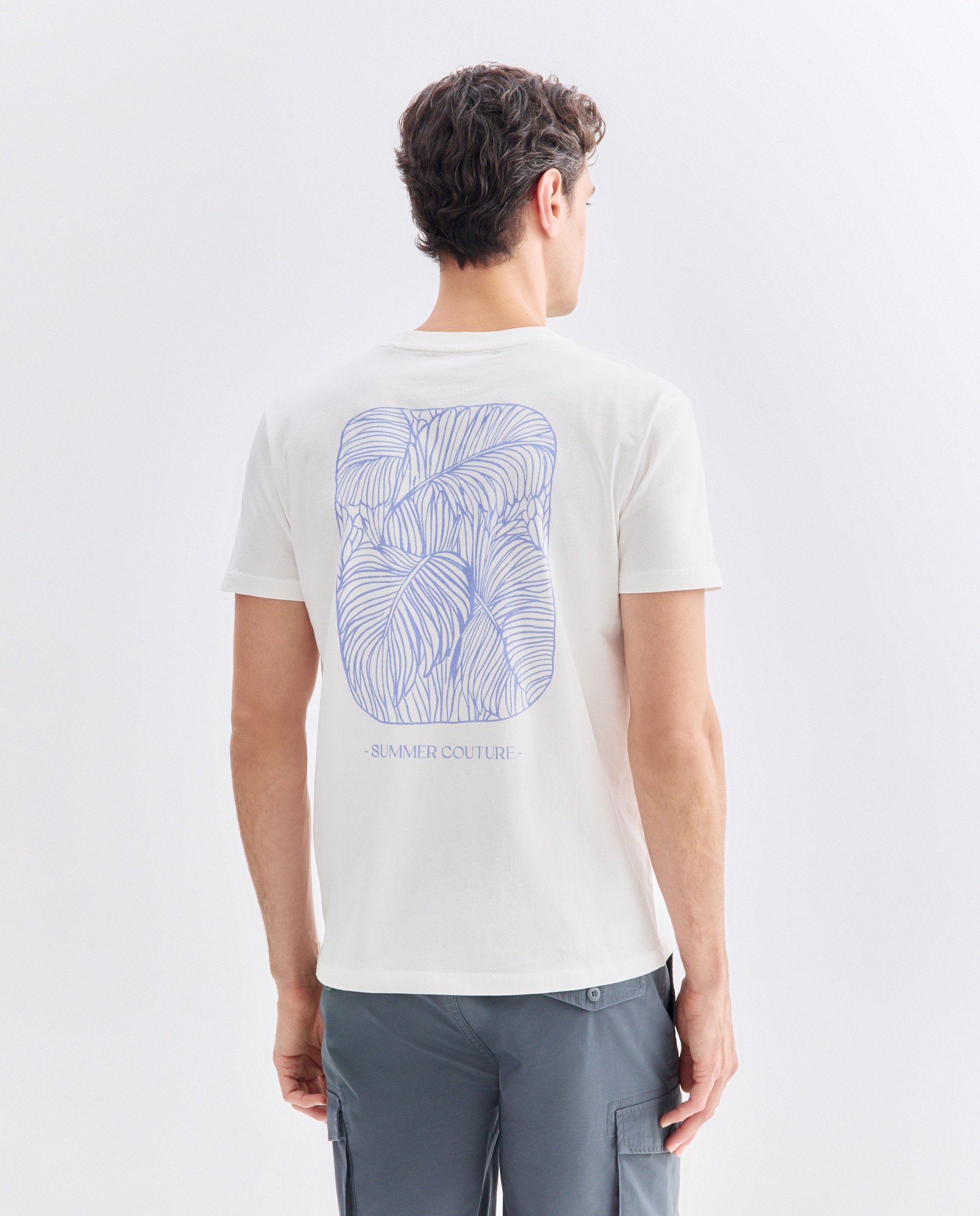 Camiseta de hombre manga corta SUMMER COUTURE 120 Crudo-3