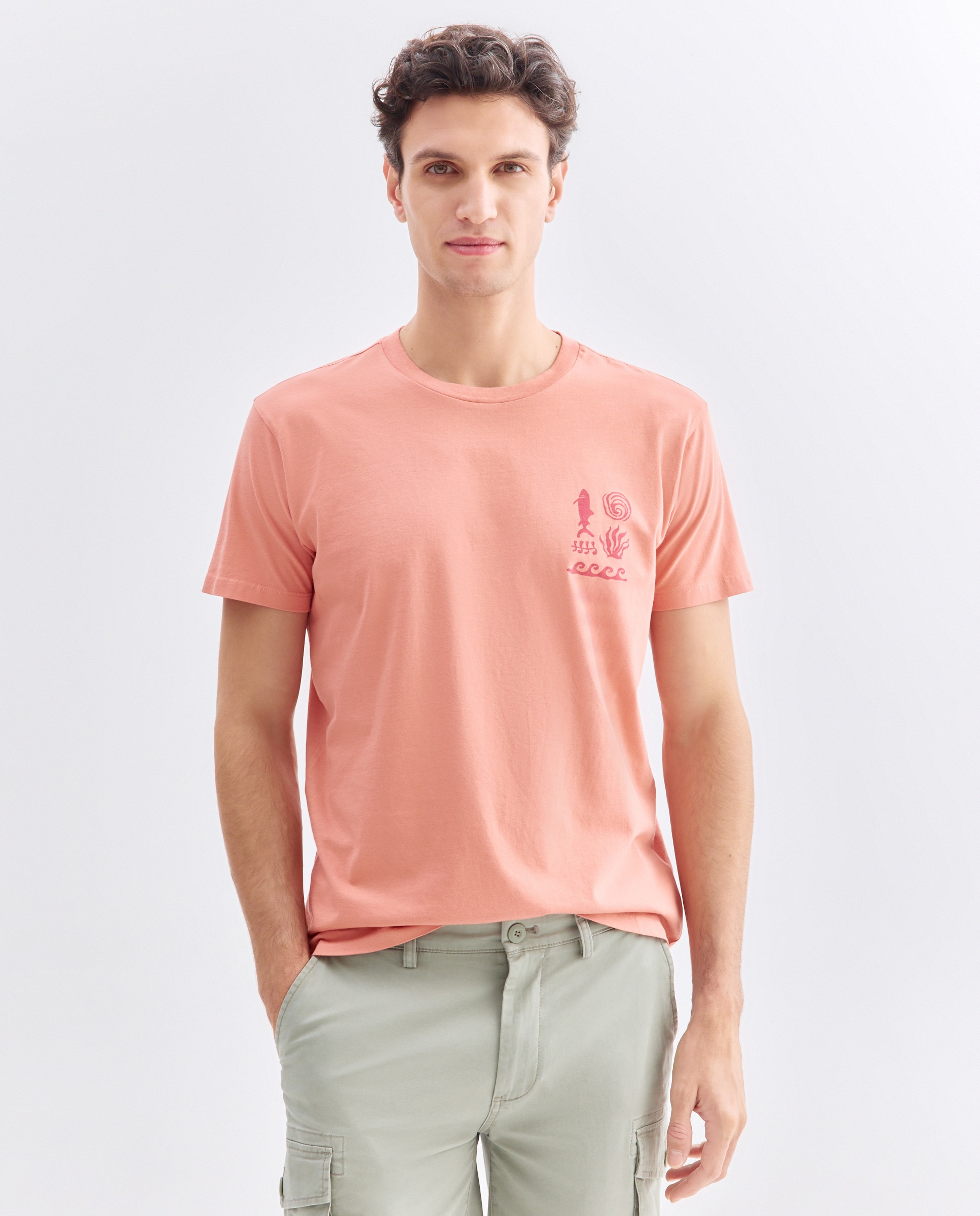 Imagen 0 de Camiseta de hombre manga corta TIBURON