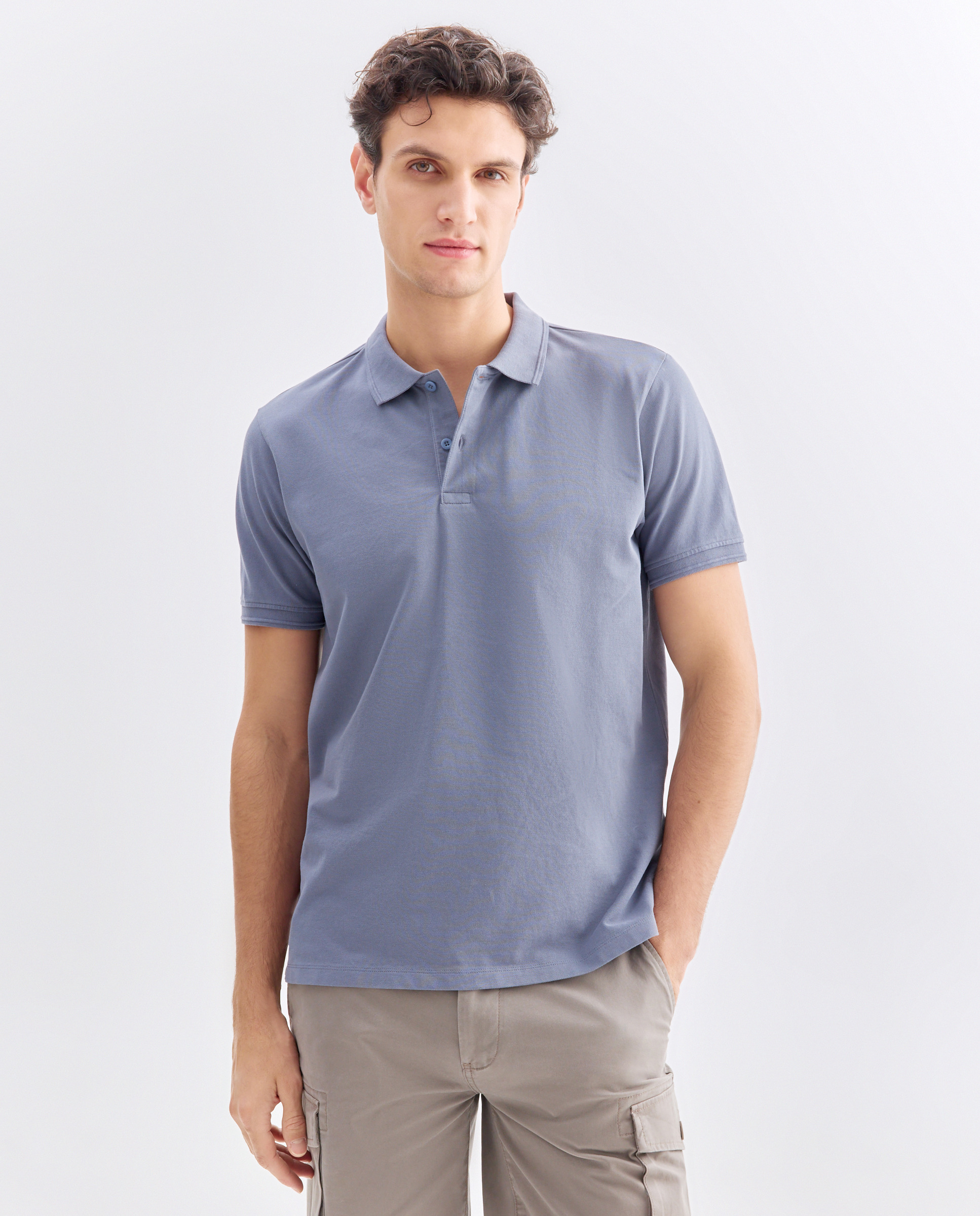 Imagen 0 de Polo manga corta piqué lavado
