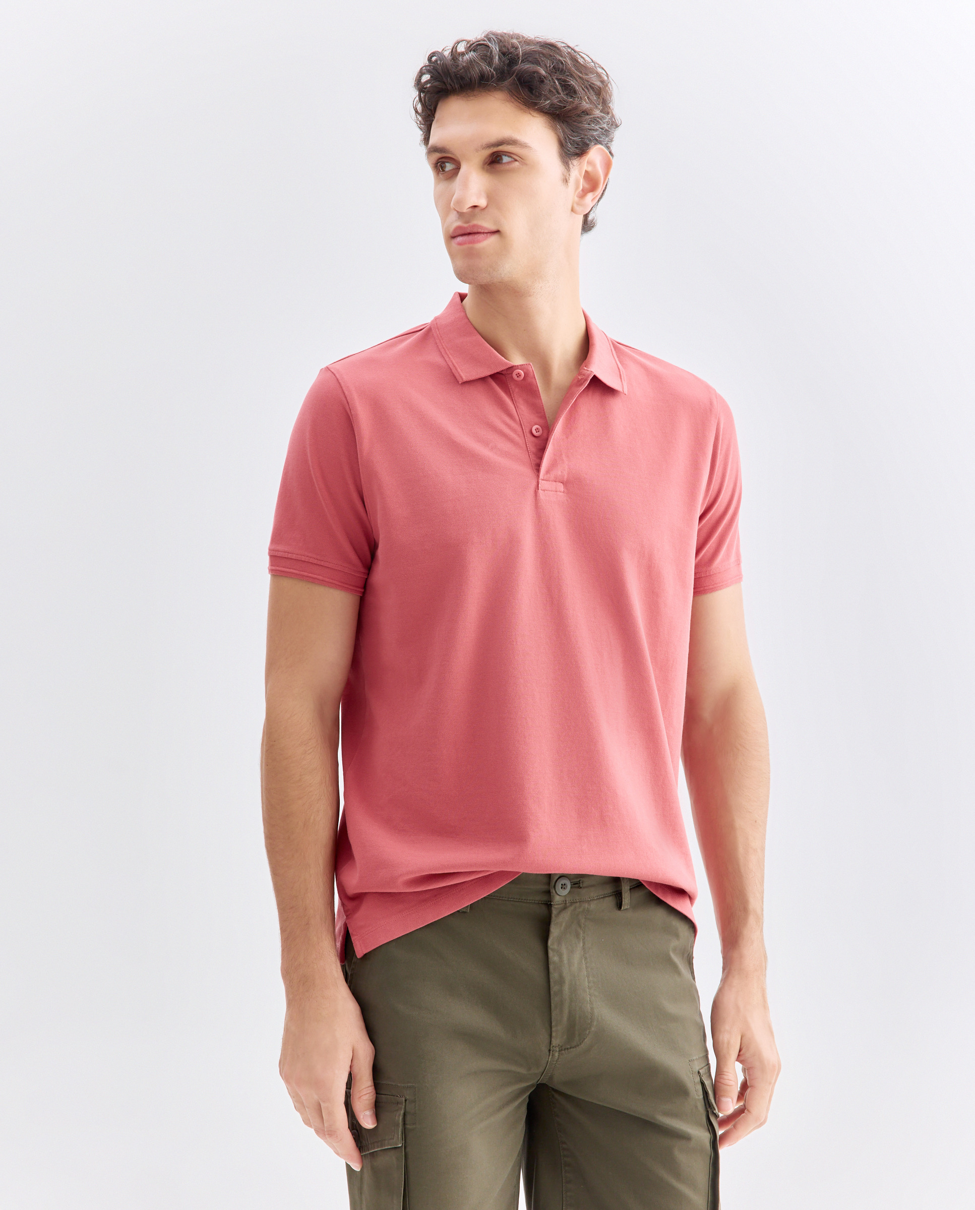 Imagen 0 de Polo manga corta piqué lavado