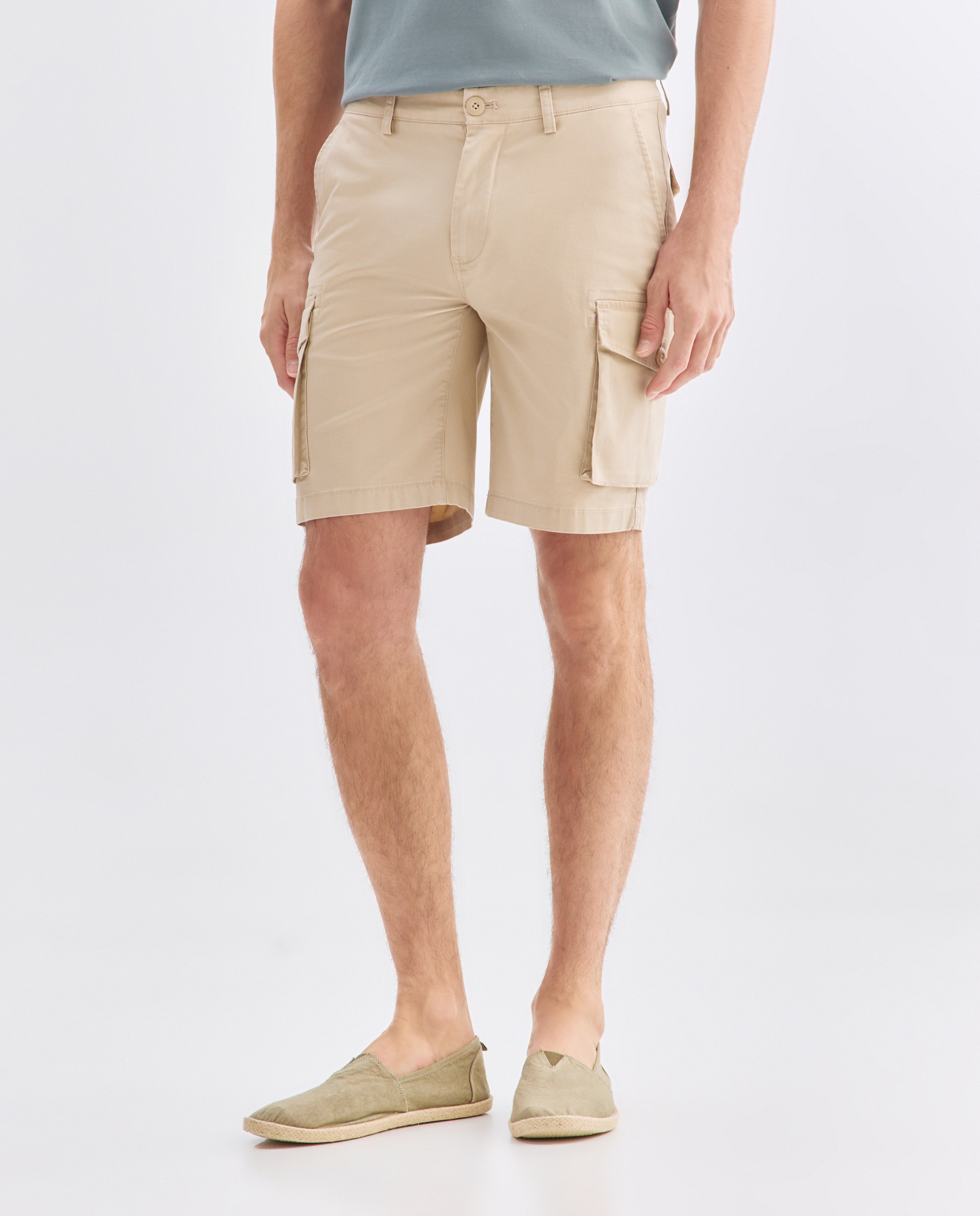 Bermuda hombre cargo 730 Camel-2