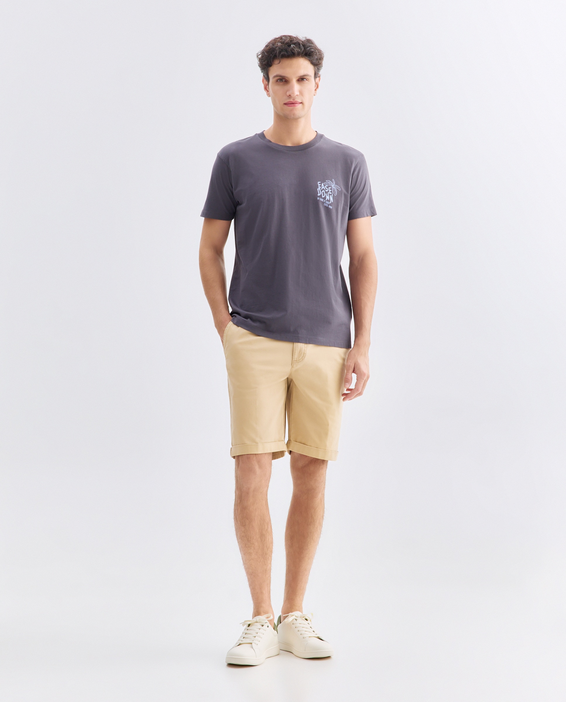 Imagen 0 de Bermuda hombre chino con goma