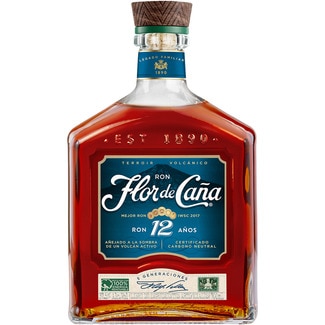 ron 12 años 5 generaciones botella 70 cl - Flor De Caña