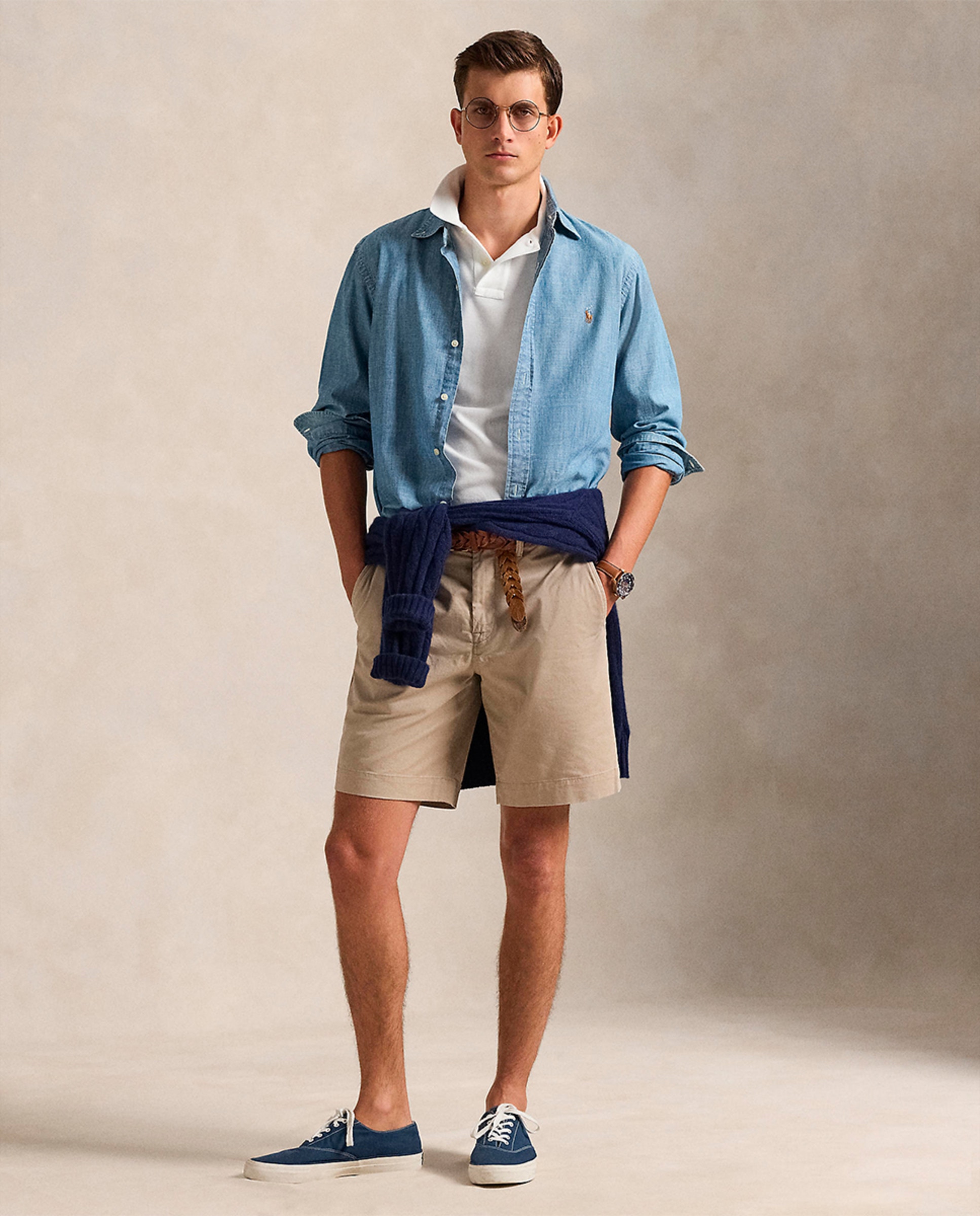Polo Piqué Regular Fit Branco-6
