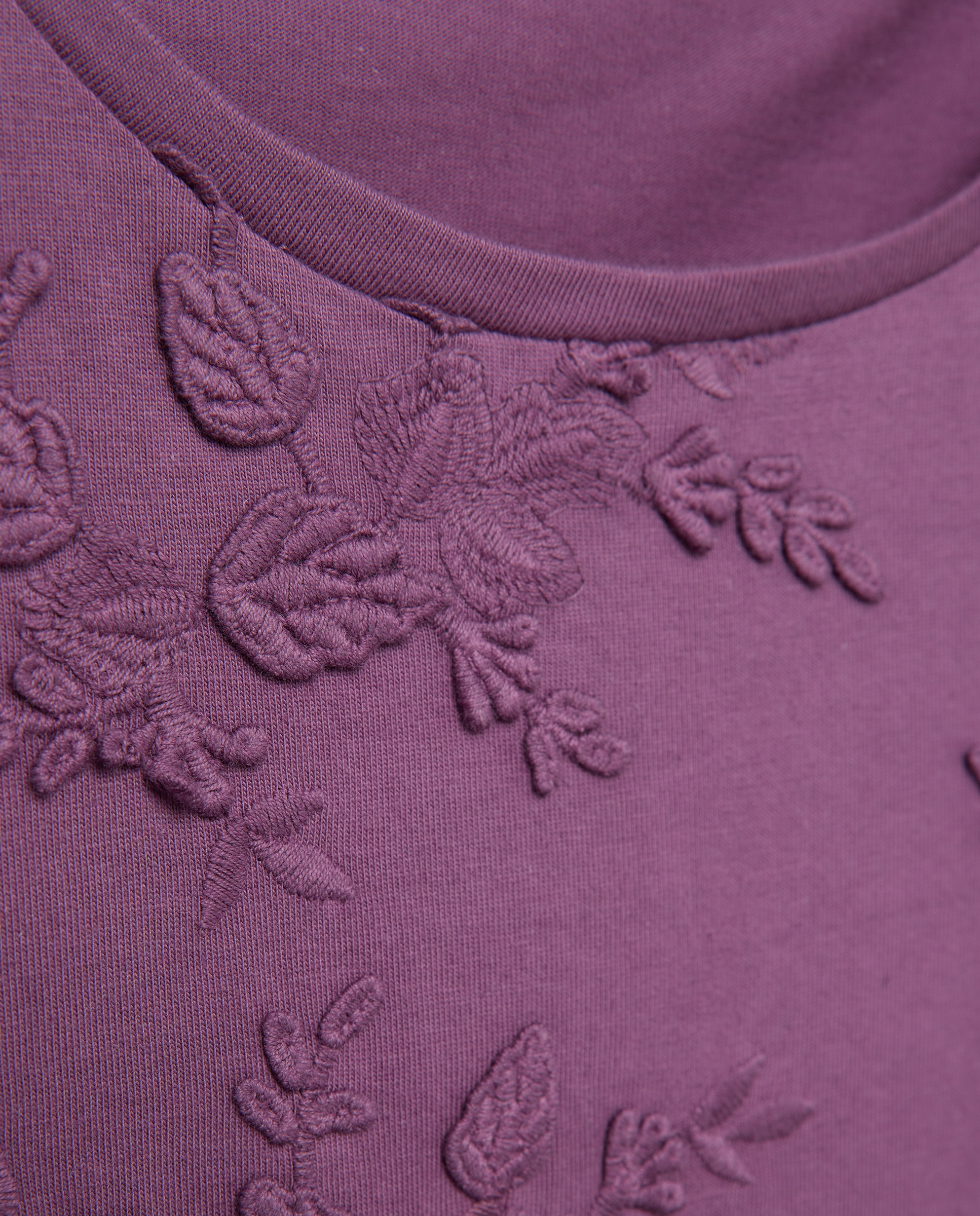 T-shirt sem mangas Roxo-6