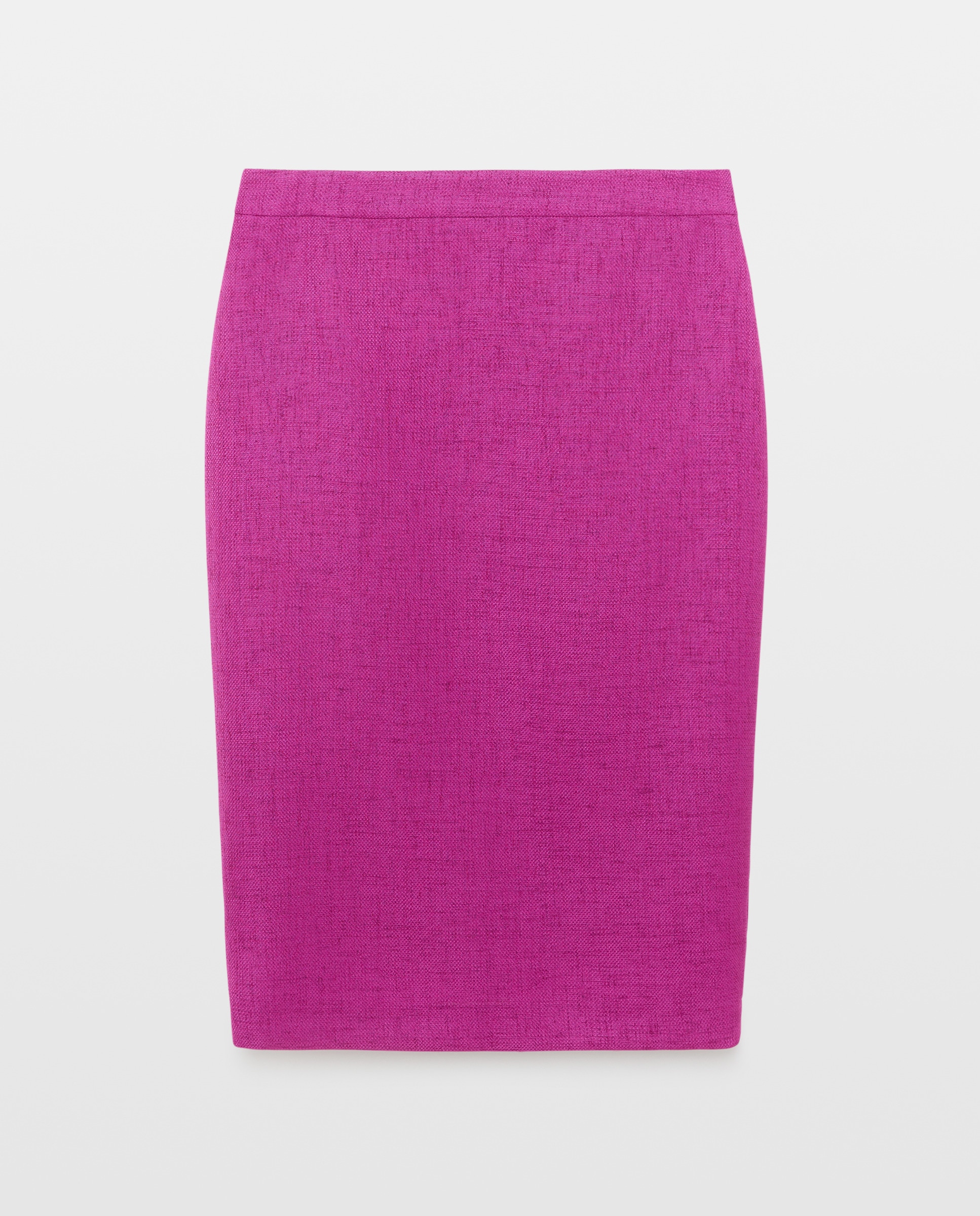 Saia com Textura Grená-1