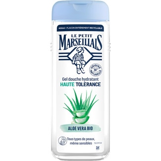 gel de ducha hidratante de aloe vera Bio frasco 400 ml alta tolerancia - Le Petit Marseillais
