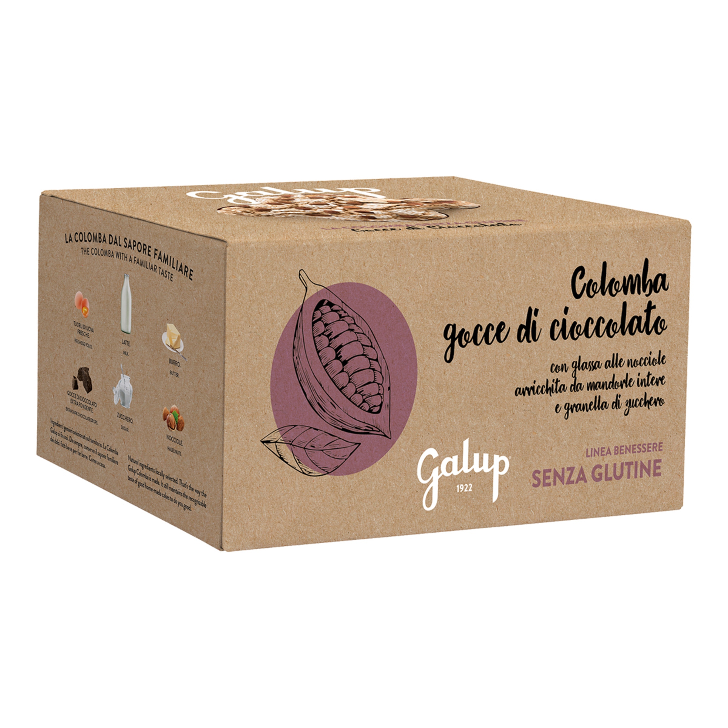 Imagen 0 de Colomba con gotas de chocolate Galup