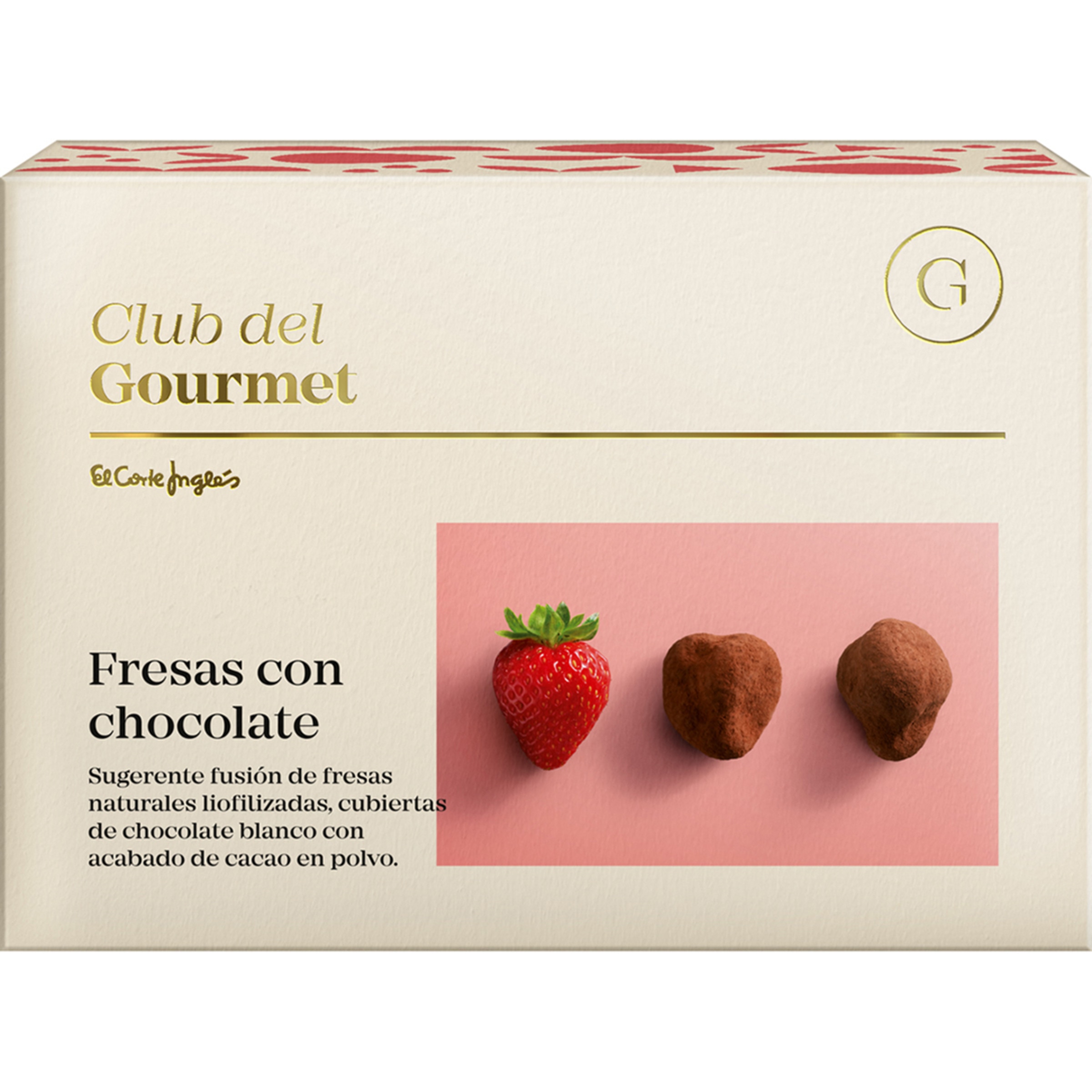 fresas con chocolate estuche 150 g