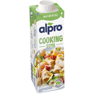soja para cocinar 100% vegetal sin gluten brik 250 ml - Alpro