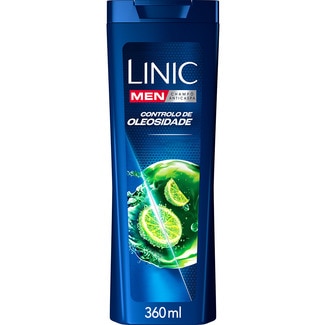 Champô Anti-Caspa Controlo de Oleosidade de Citrinos embalagem 360 ml - Linic Men