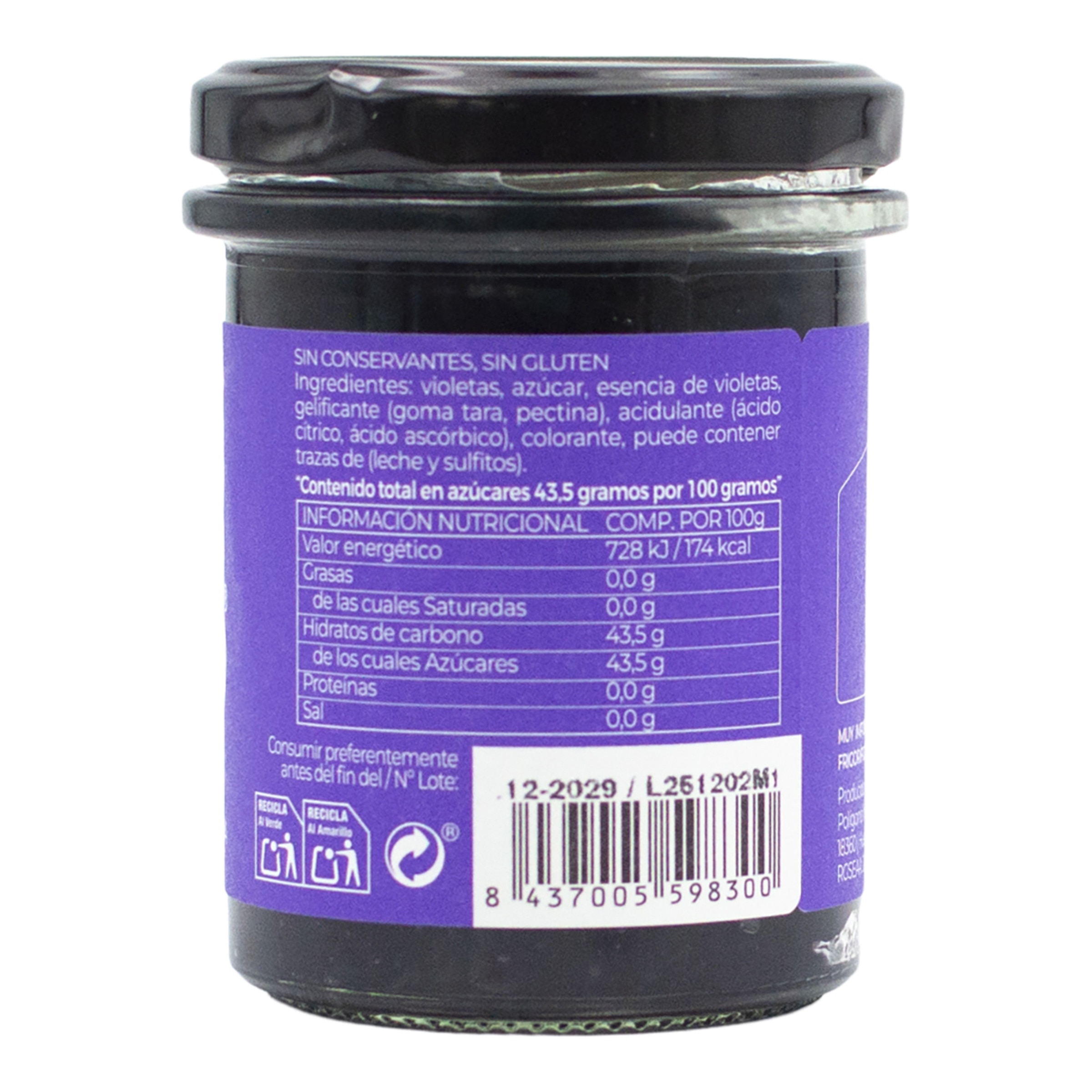Mermelada Gelee de violeta Rufino 2