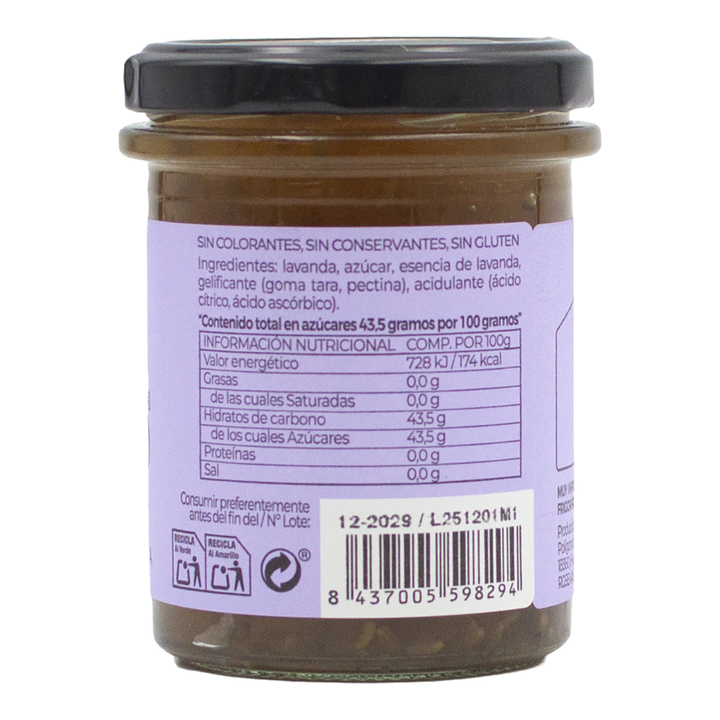 Mermelada Gelee de lavanda Rufino 2