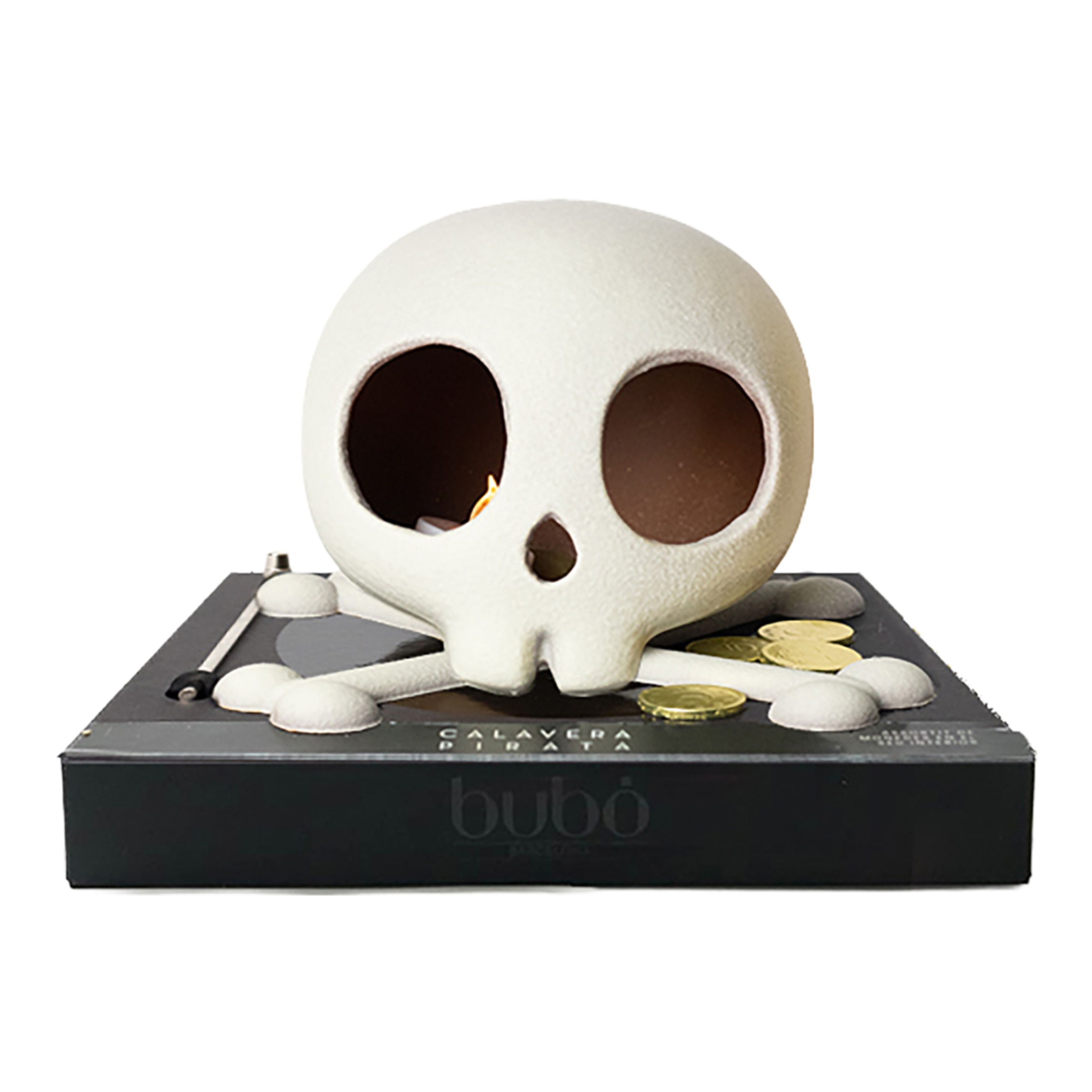 Imagen 1 de Figura de chocolate con leche calavera Bubo