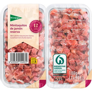 Mini Taquitos de Presunto unidade 180 g - El Corte Inglés