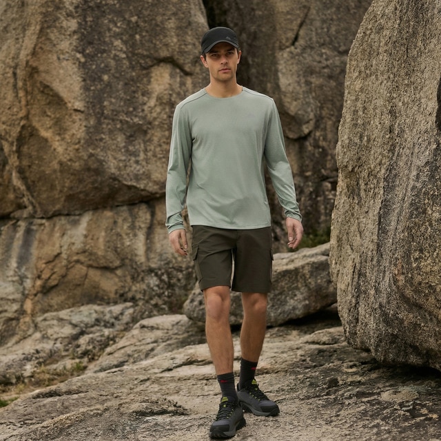 Imagem 0 de Camisola de Manga Comprida de Montanha de Homem