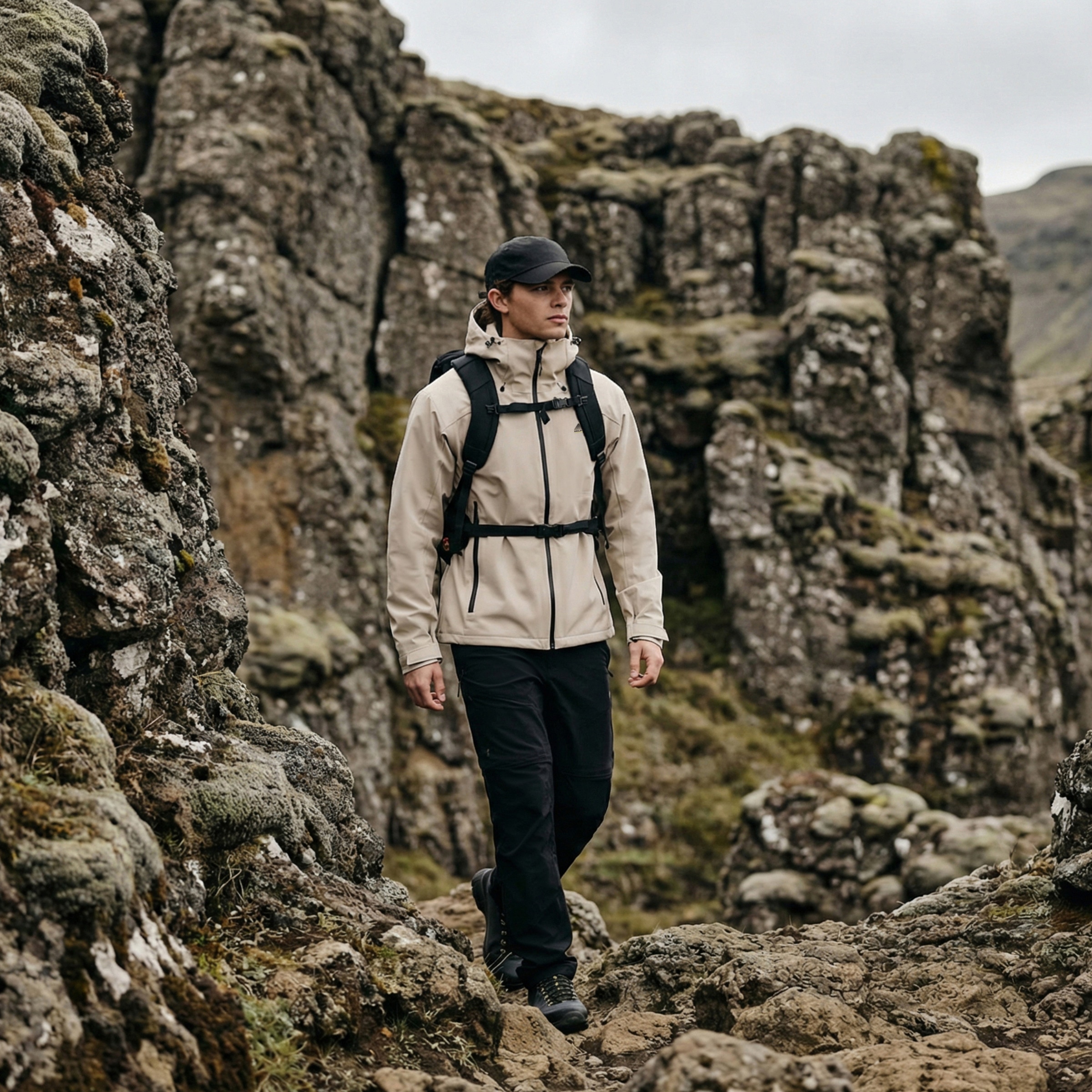 Softshell de Montanha Mountain Pro Bege-1