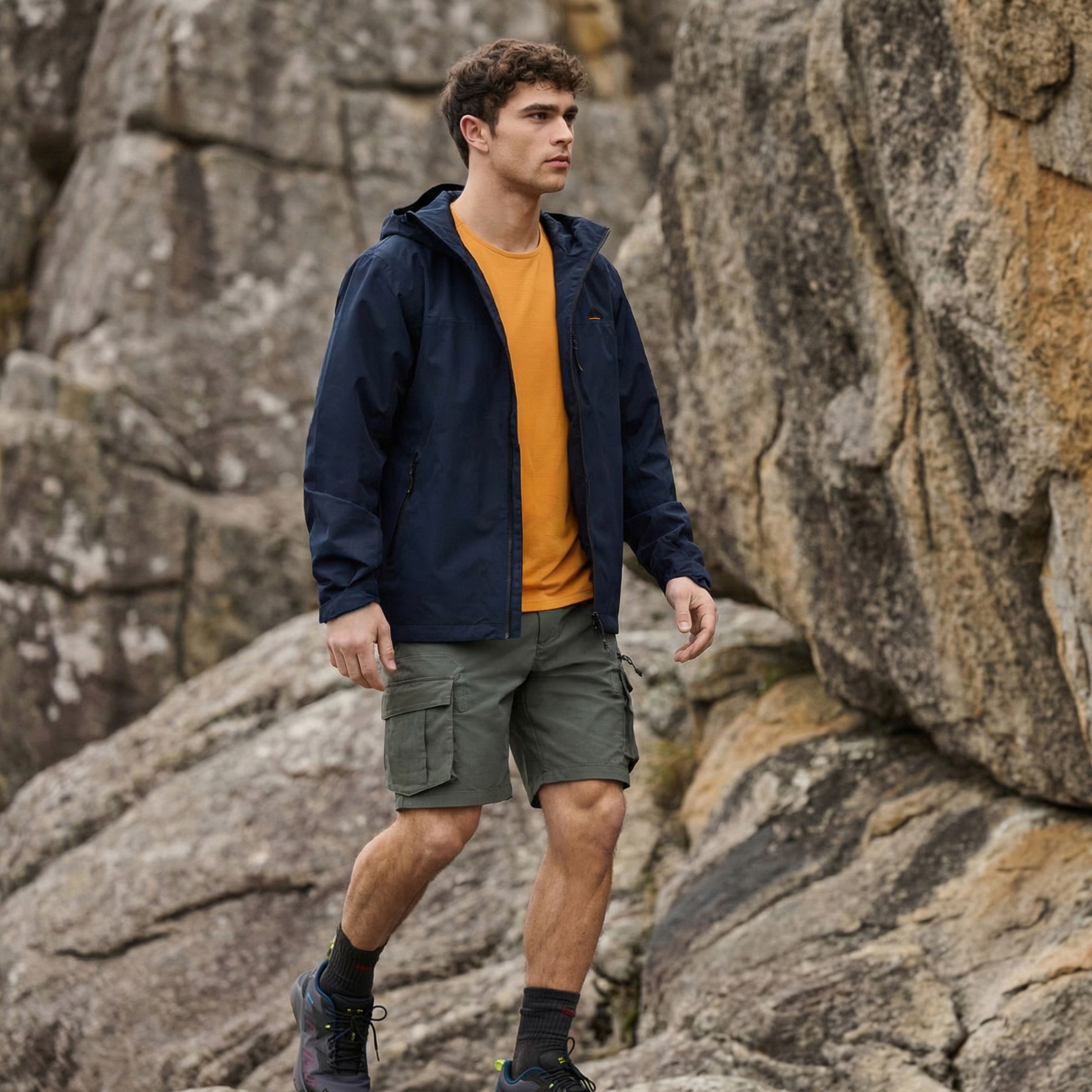 Imagem 0 de Casaco 3K/3K Impermeável de Montanha de Homem