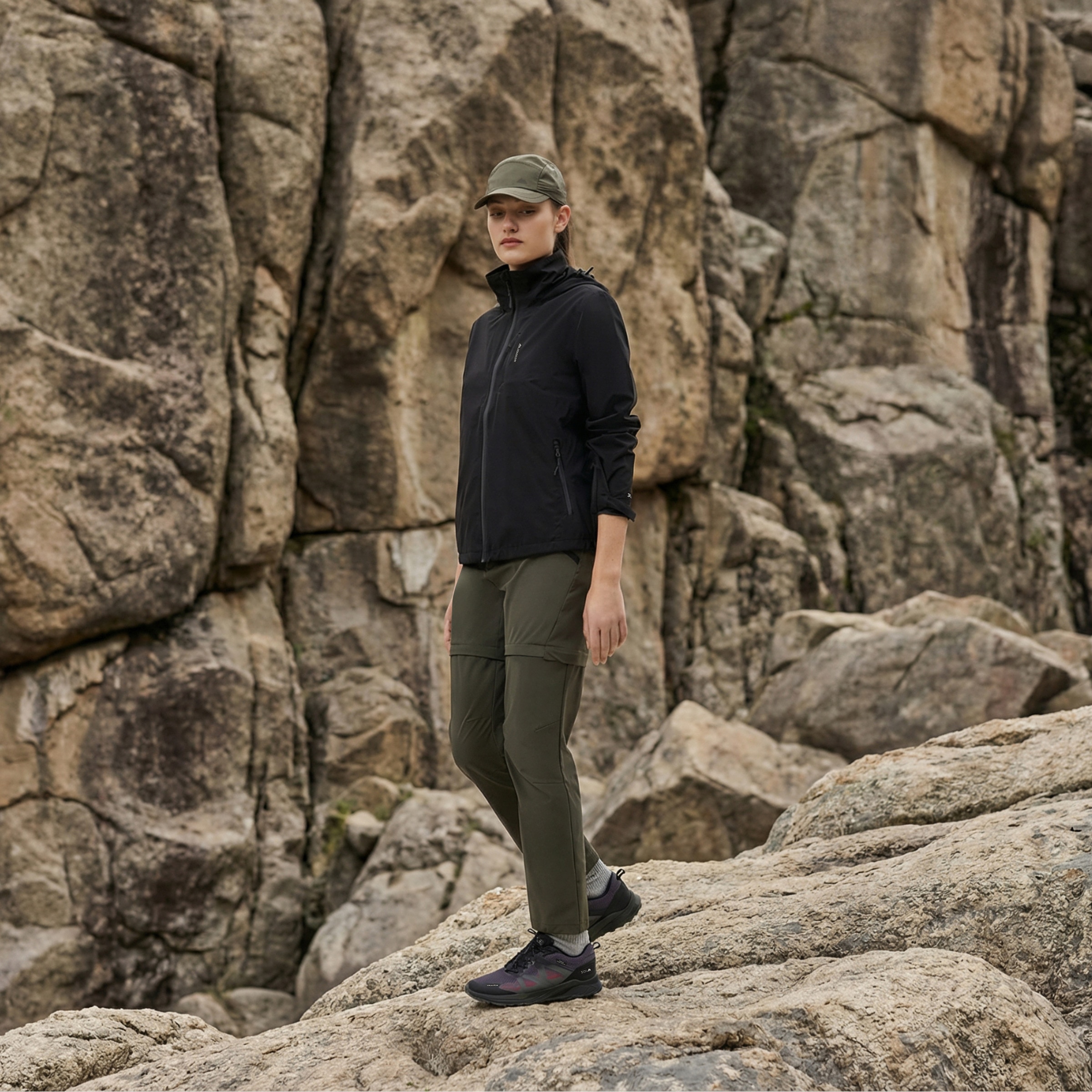 Imagem 0 de Calças Amovíveis de Montanha de Mulher