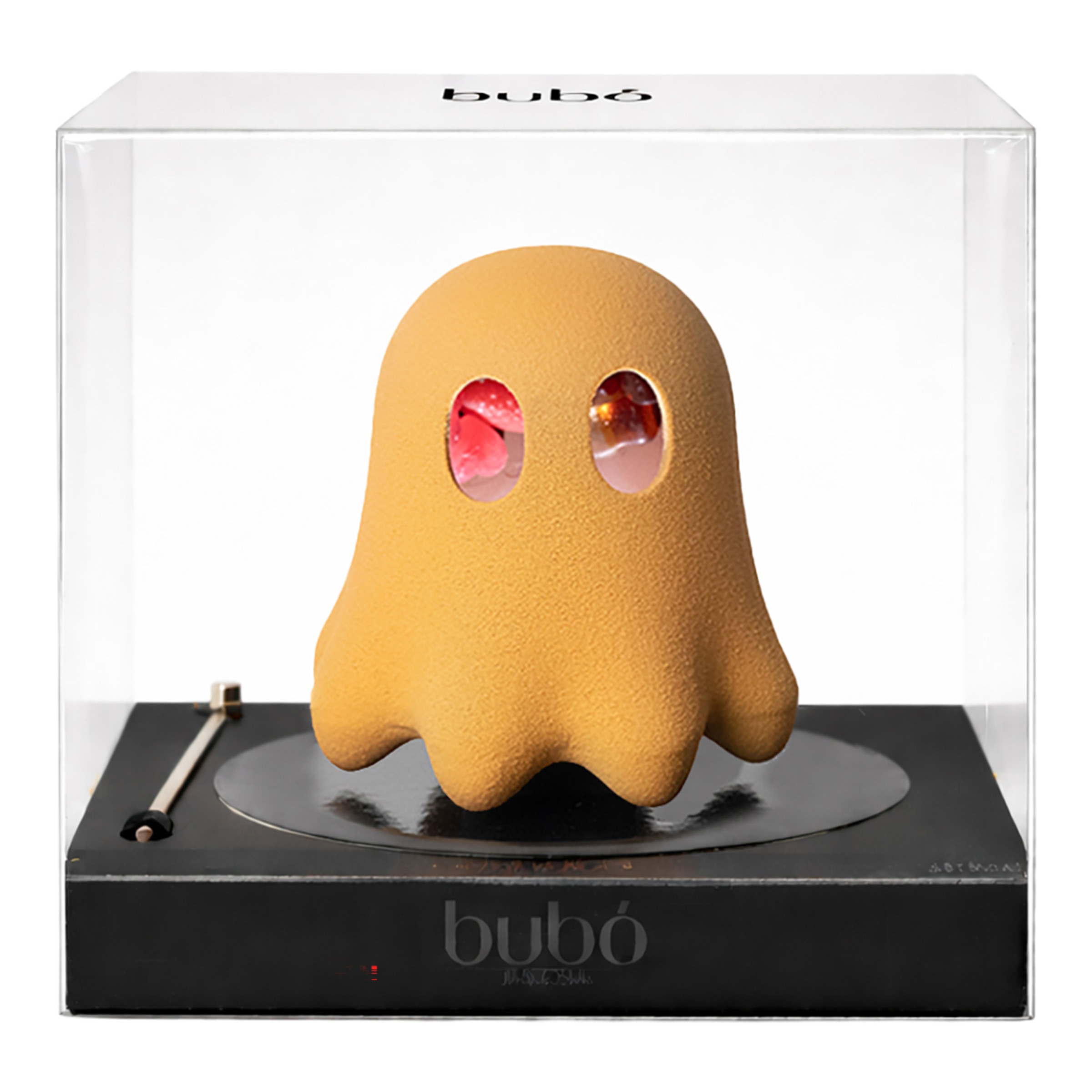 Imagen 3 de Figura de chocolate con leche fantasma naranja Bubo
