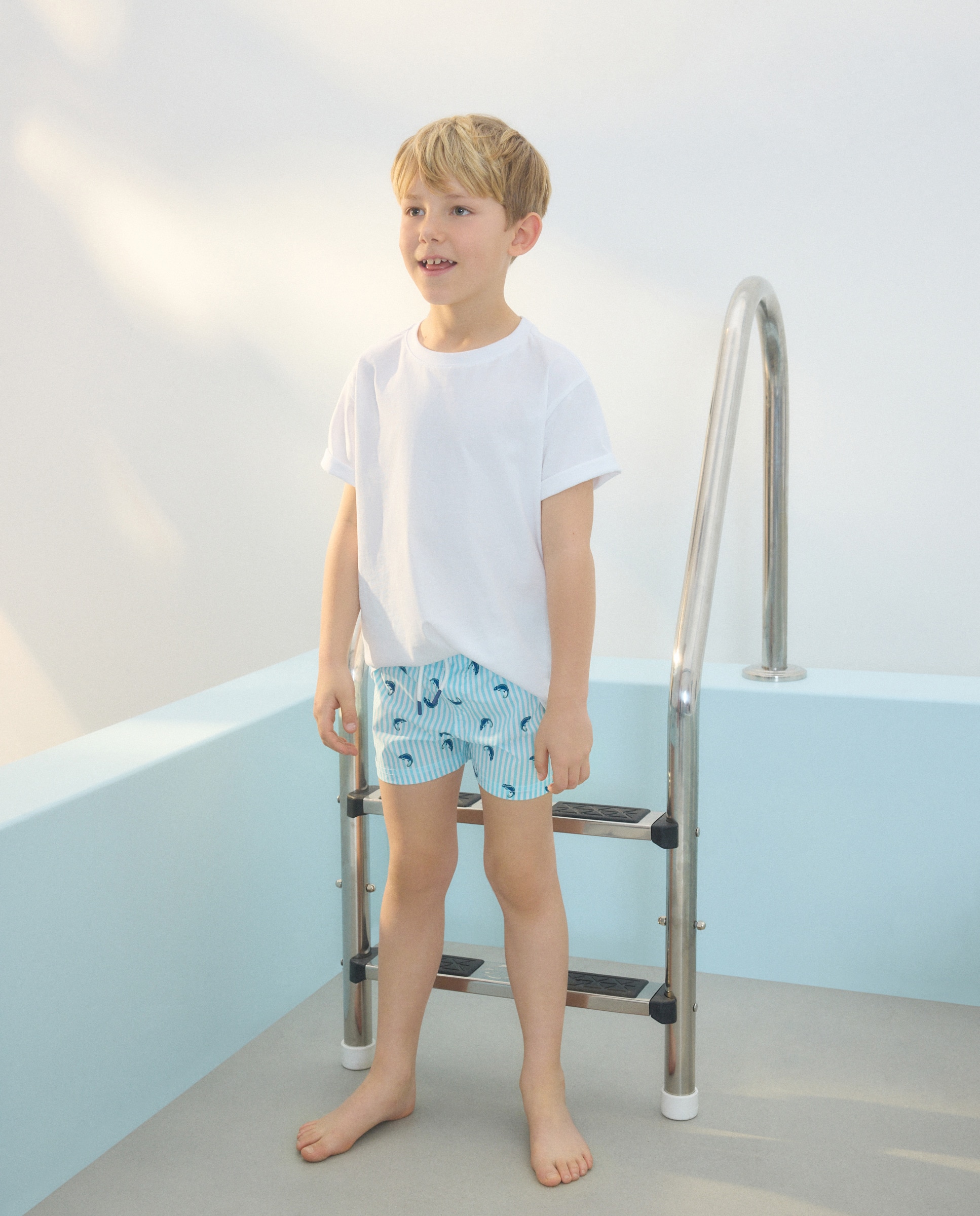 Calções de Banho Bicolor Kids El Corte Inglés Verde-1