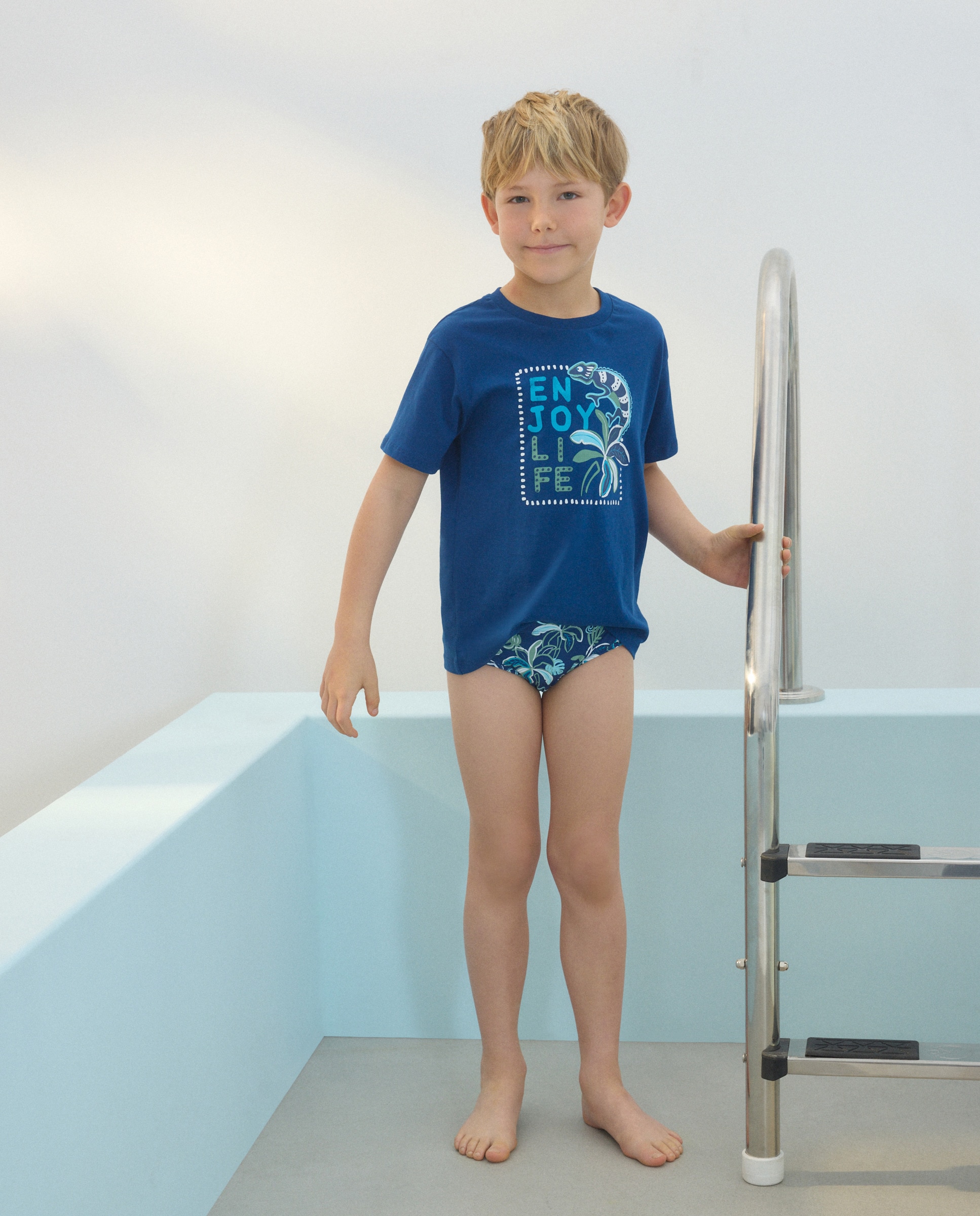 Slip de Banho Kids El Corte Inglés Azul-marinho-1