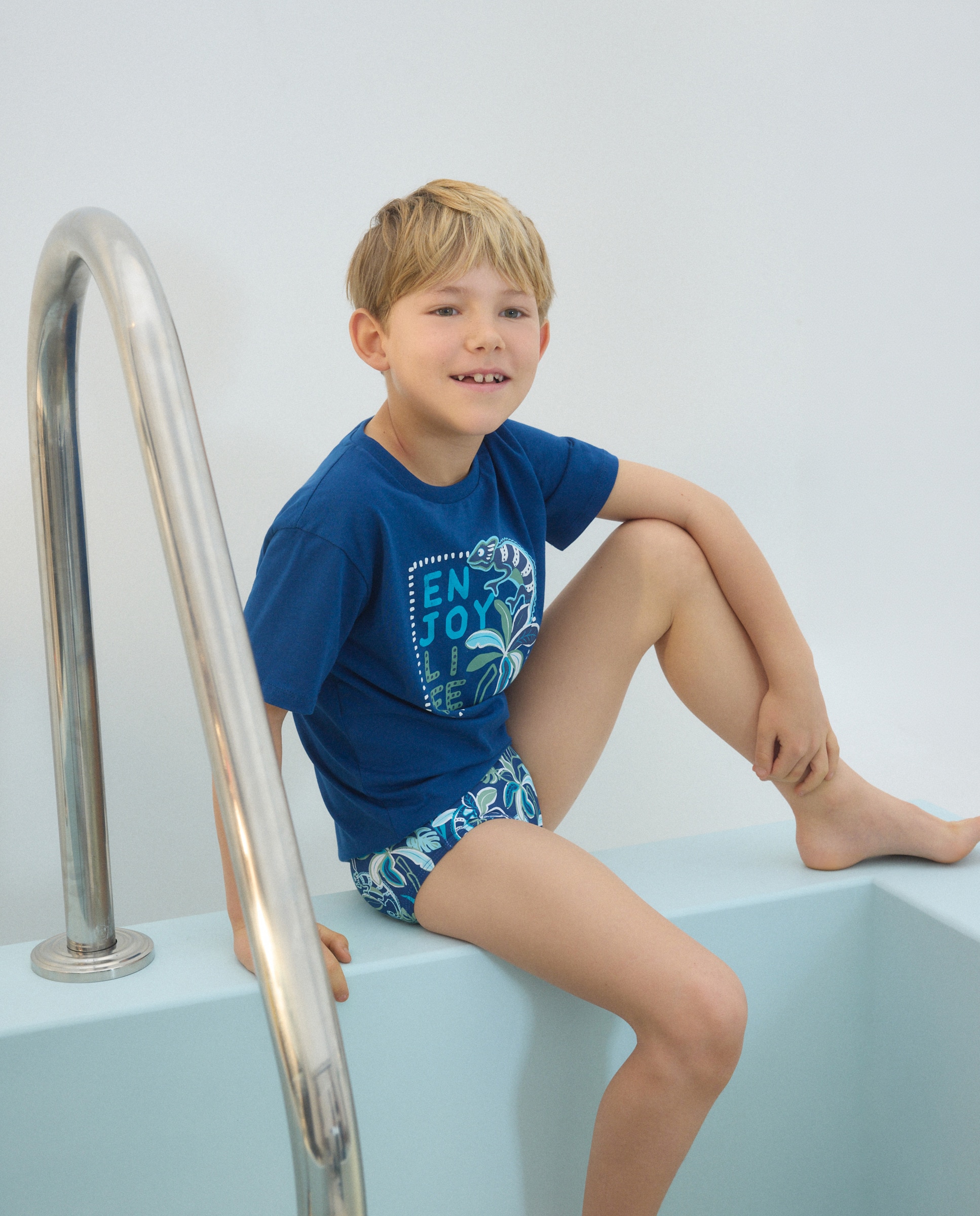 Slip de Banho Kids El Corte Inglés Azul-marinho-2